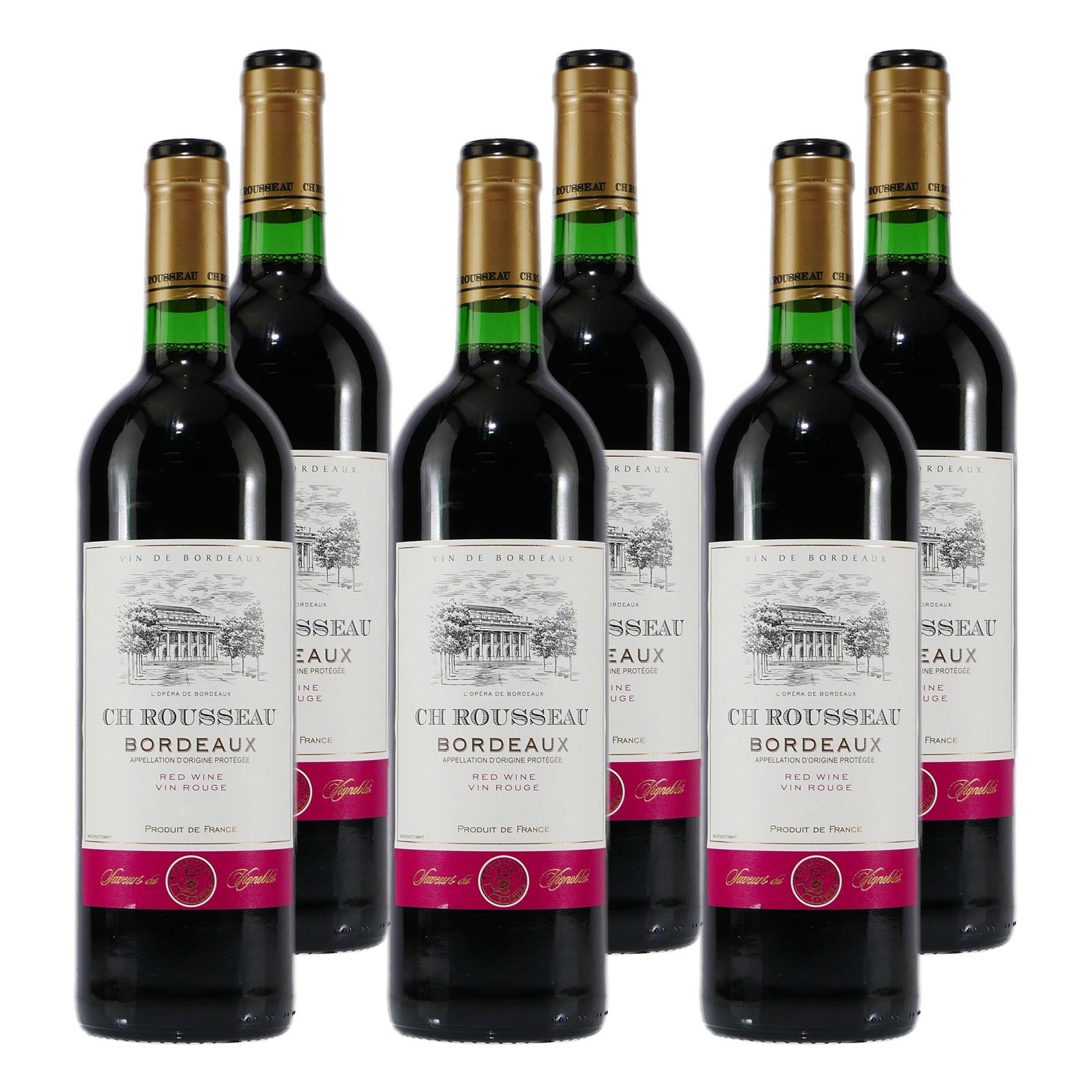 Château Rousseau Bordeaux -trocken- (6 x 0,75L)