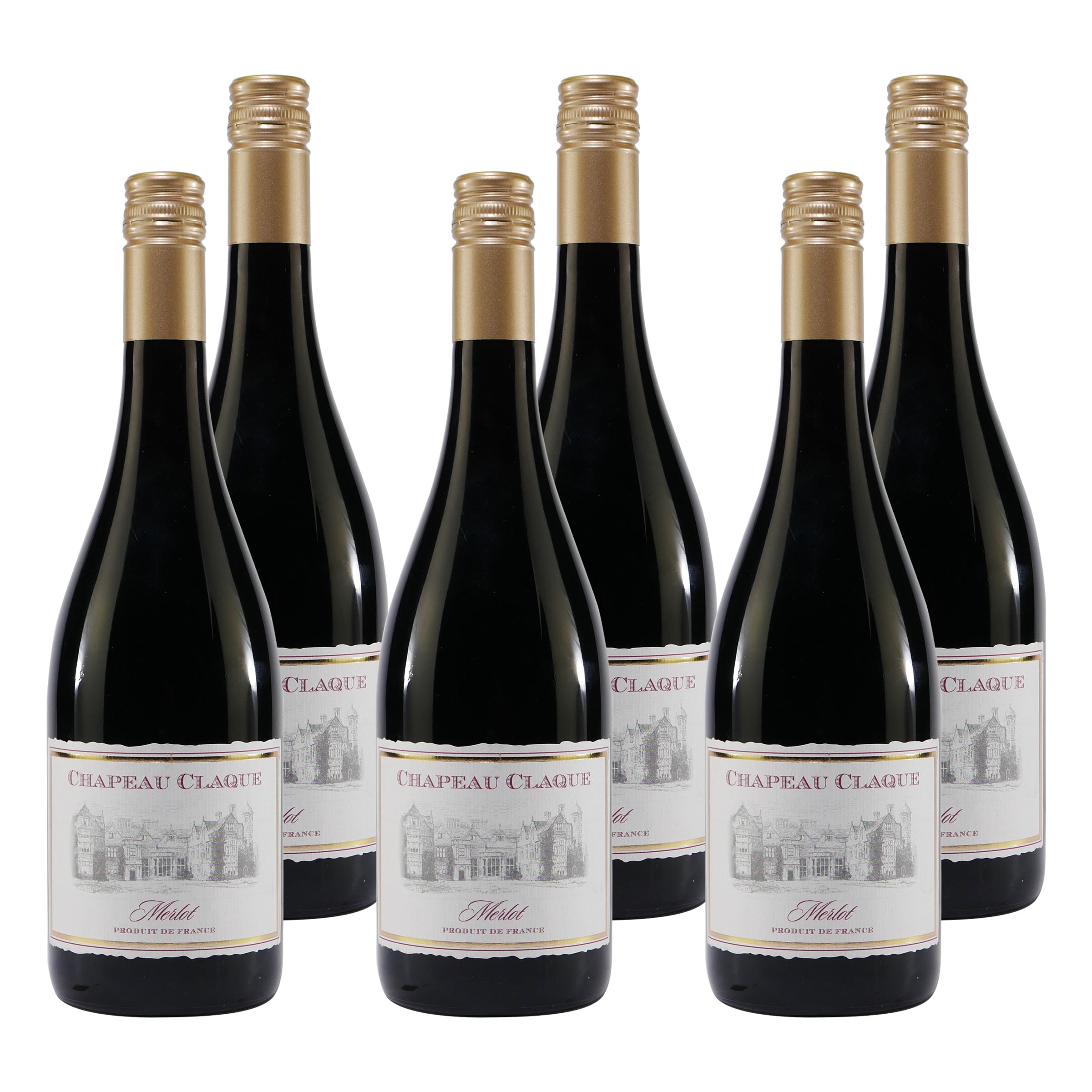 Chapeau Claque Merlot -trocken- (6 x 0,75L)