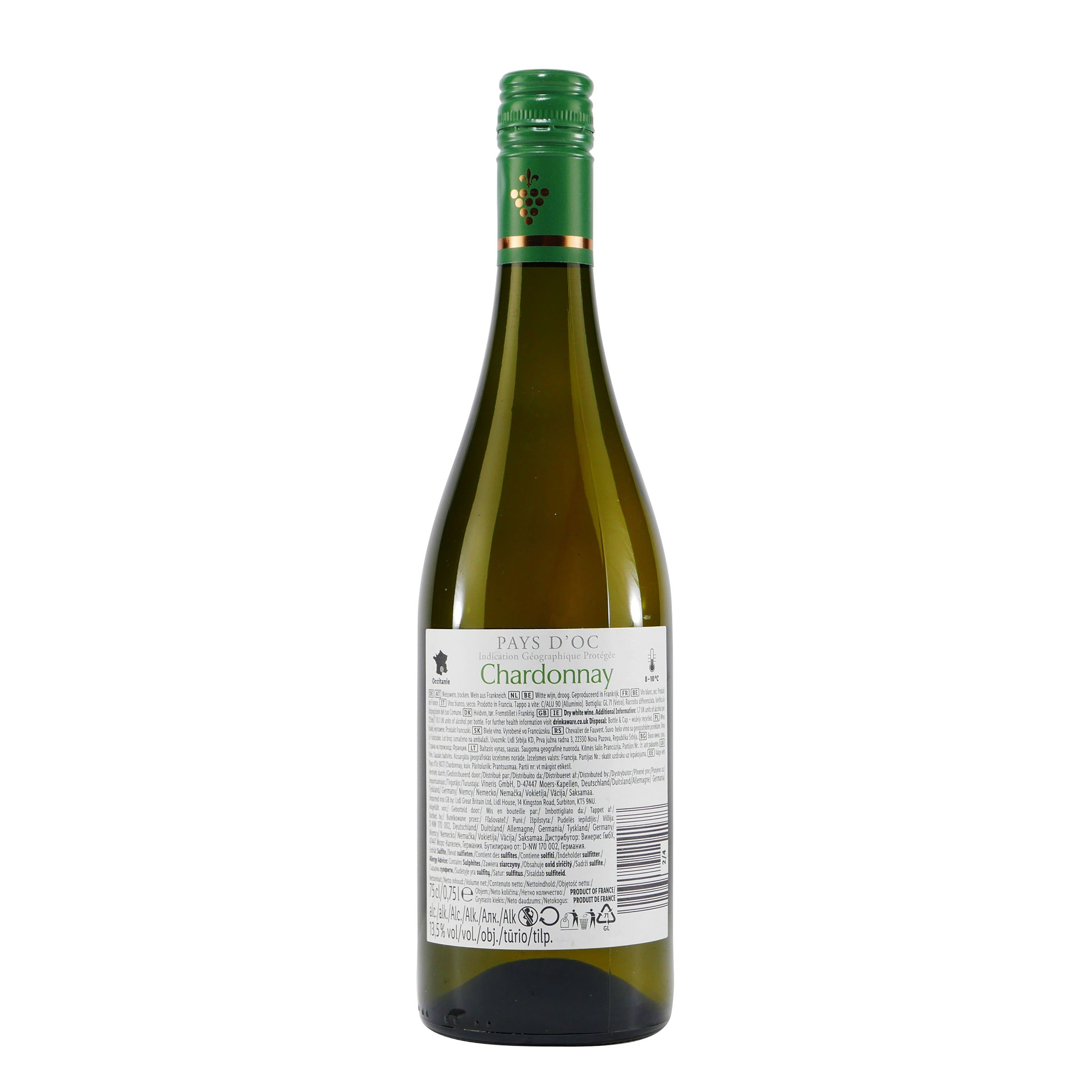 Chevalier de Fauvert Chardonnay IGP -trocken- (6 x 0,75L)