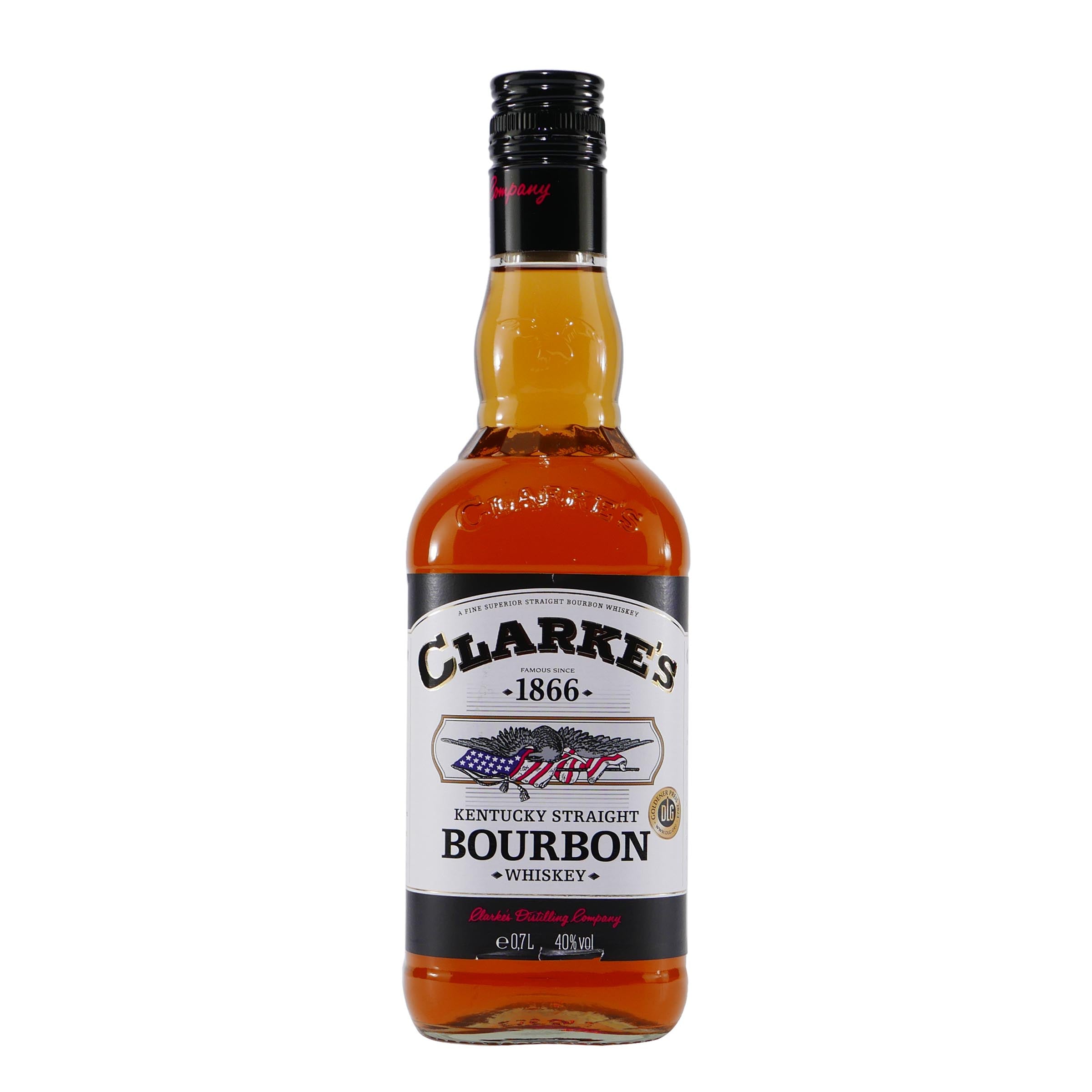 Clarke´s Bourbon Whiskey (6 x 0,7L)