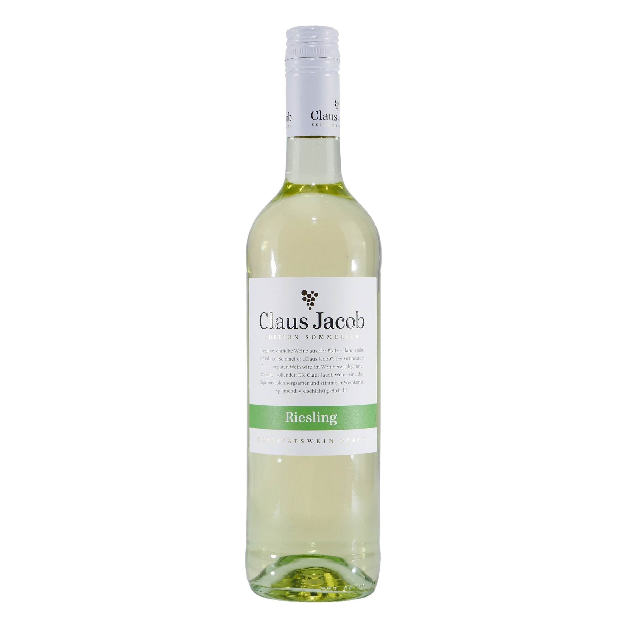 Claus Jacob Riesling Qualitätswein (6 x 0,75L)