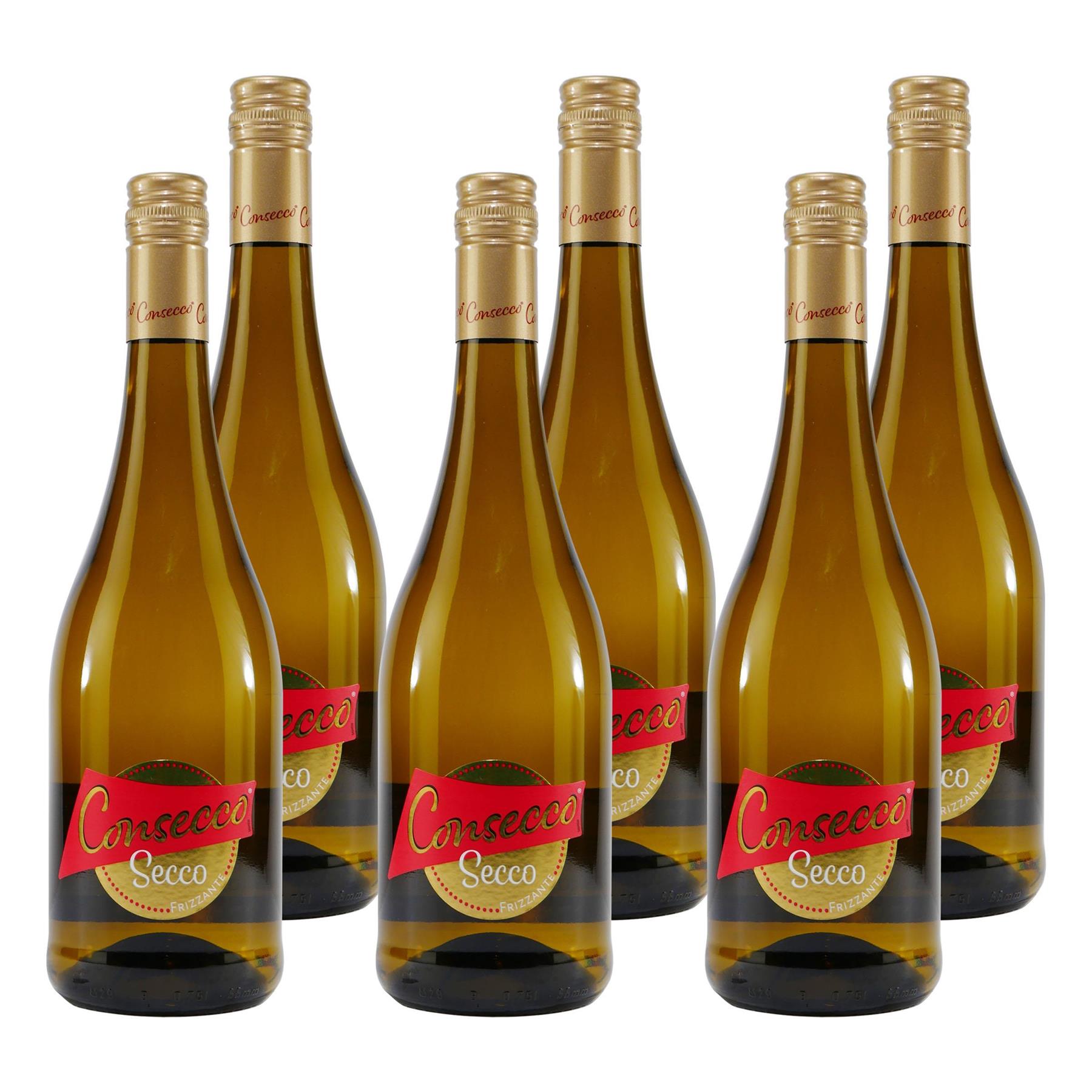 Consecco Secco Frizzante -trocken- (6 x 0,75L)