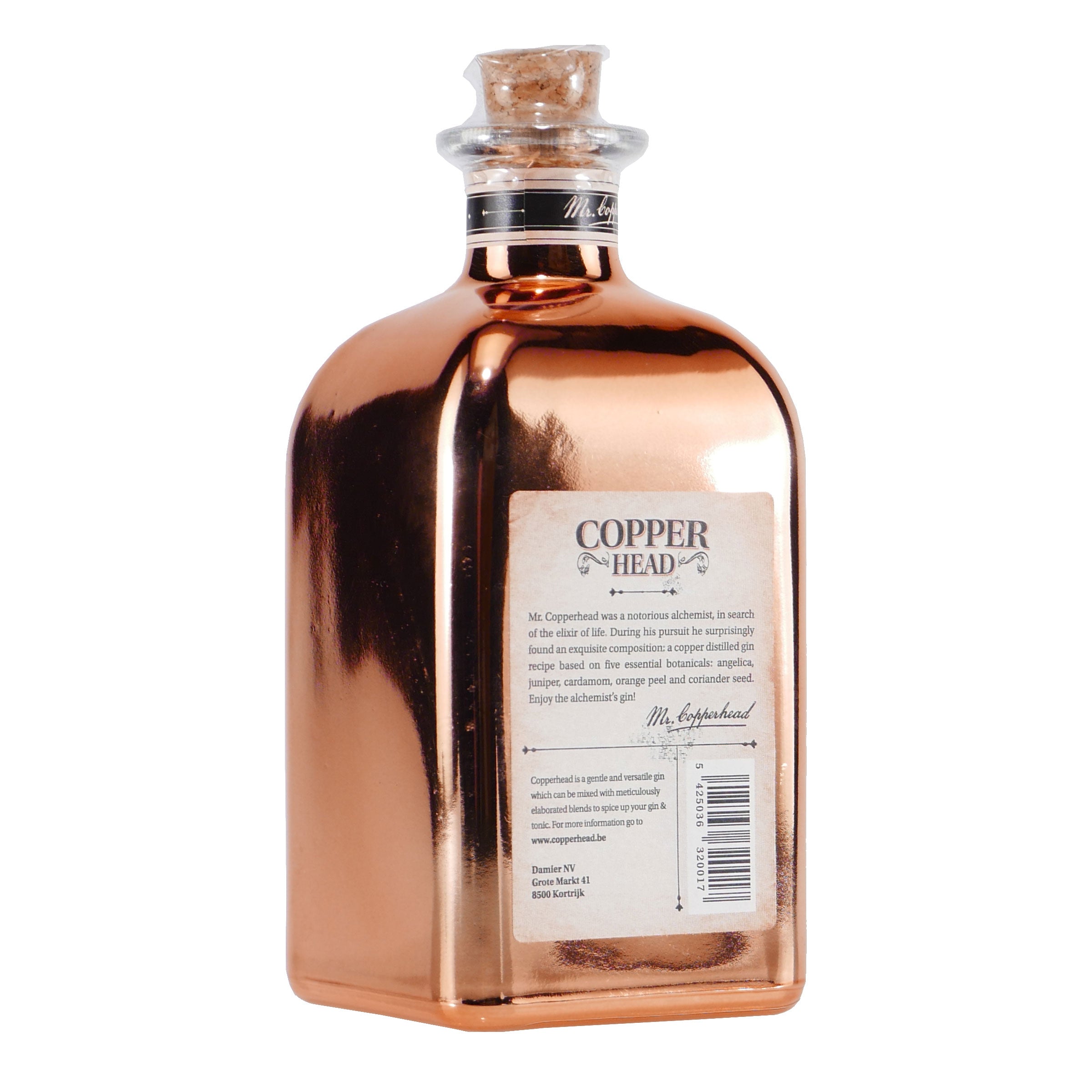 COPPERHEAD - The Alchemists Gin mit Geschenk-Holzkiste