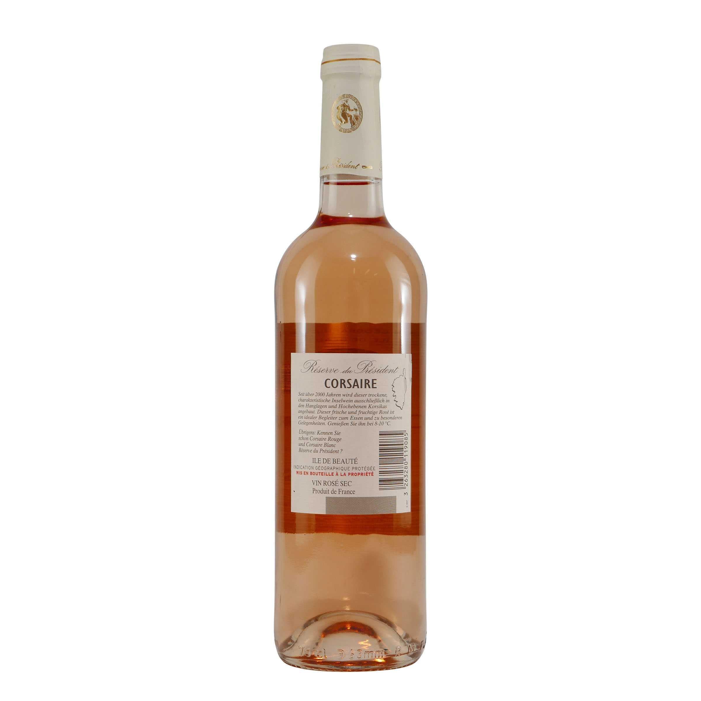 Corsaire Réserve du Président Rosé -trocken- (6 x 0,75L)