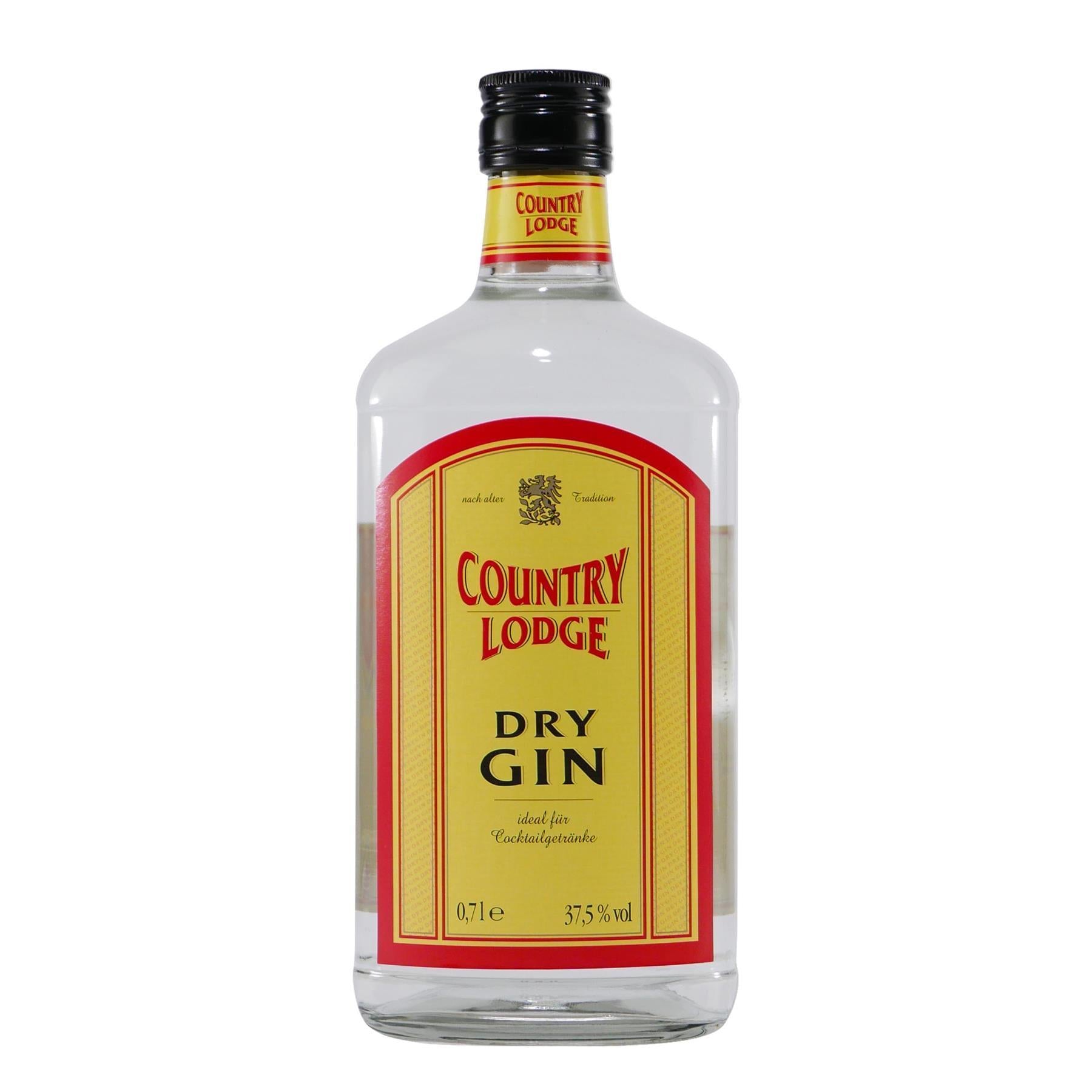 Country Lodge Dry Gin mit Geschenk-Holzkiste