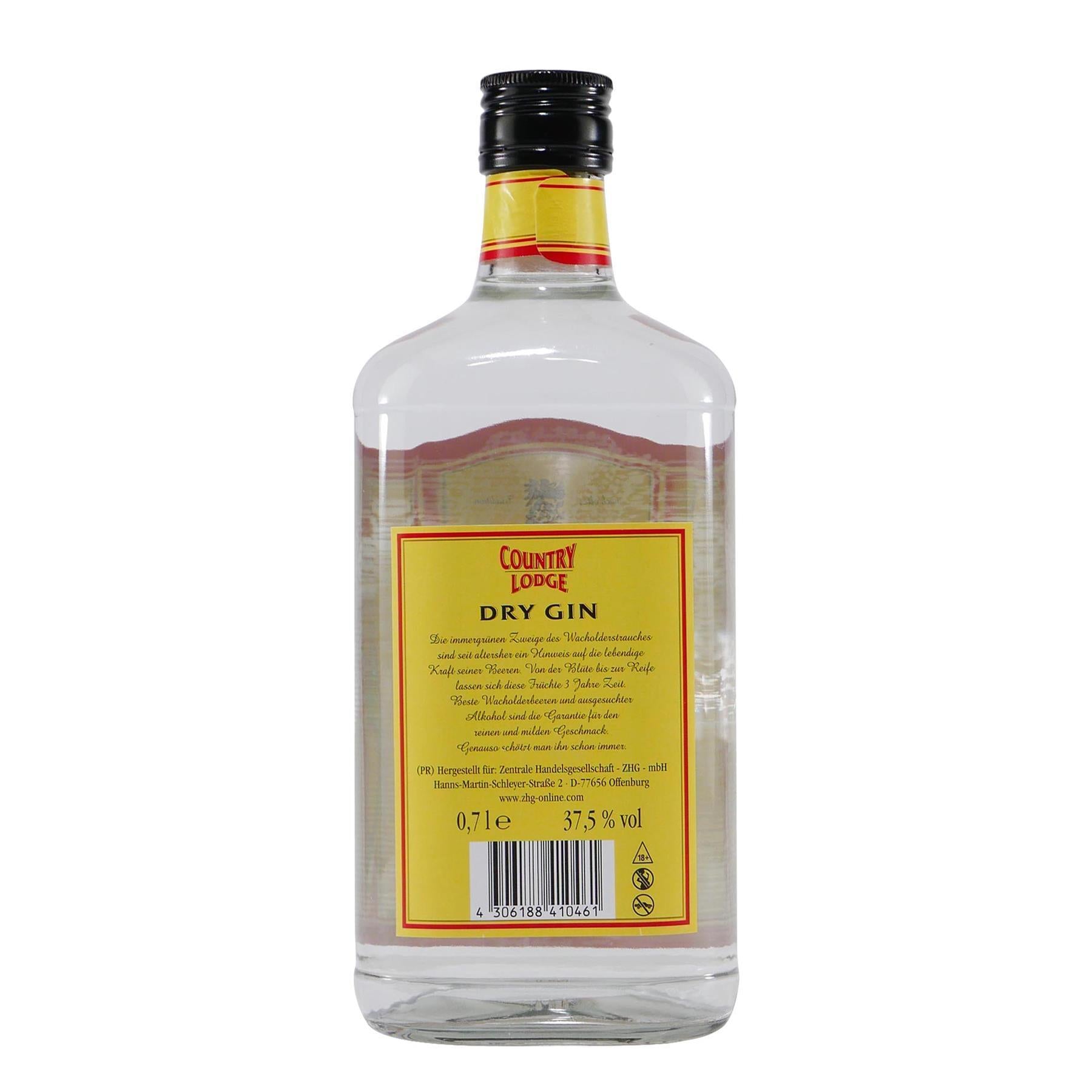 Country Lodge Dry Gin mit Geschenk-Holzkiste
