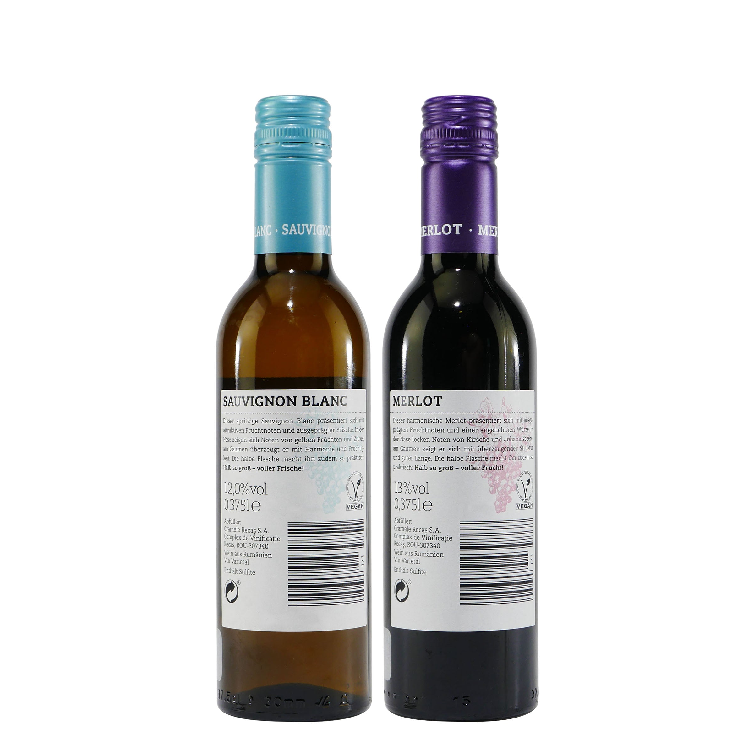 Cramele Merlot + Sauvignon Blanc -trocken- (12 x 0,375L)