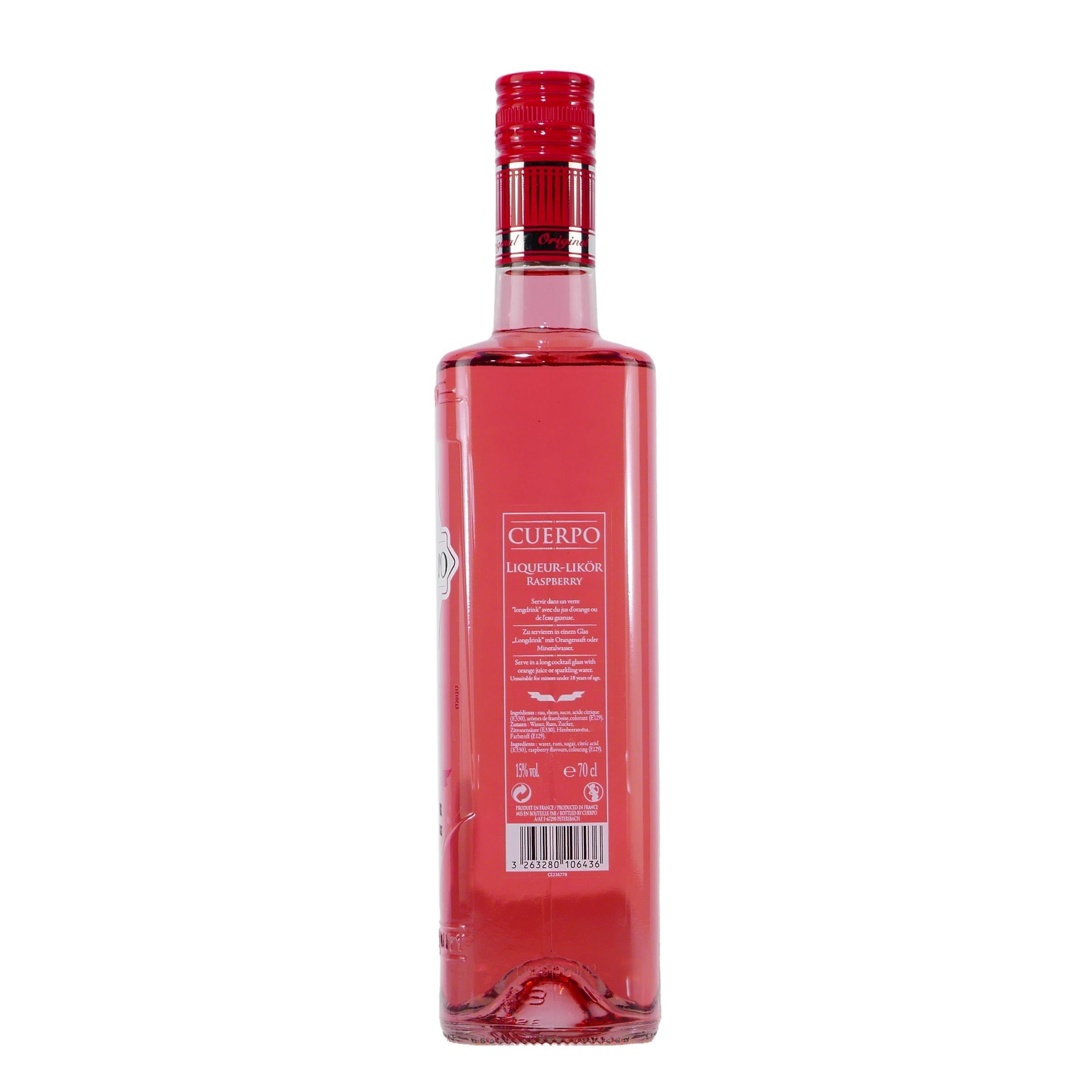 Cuerpo Raspberry (Himbeer) Likör