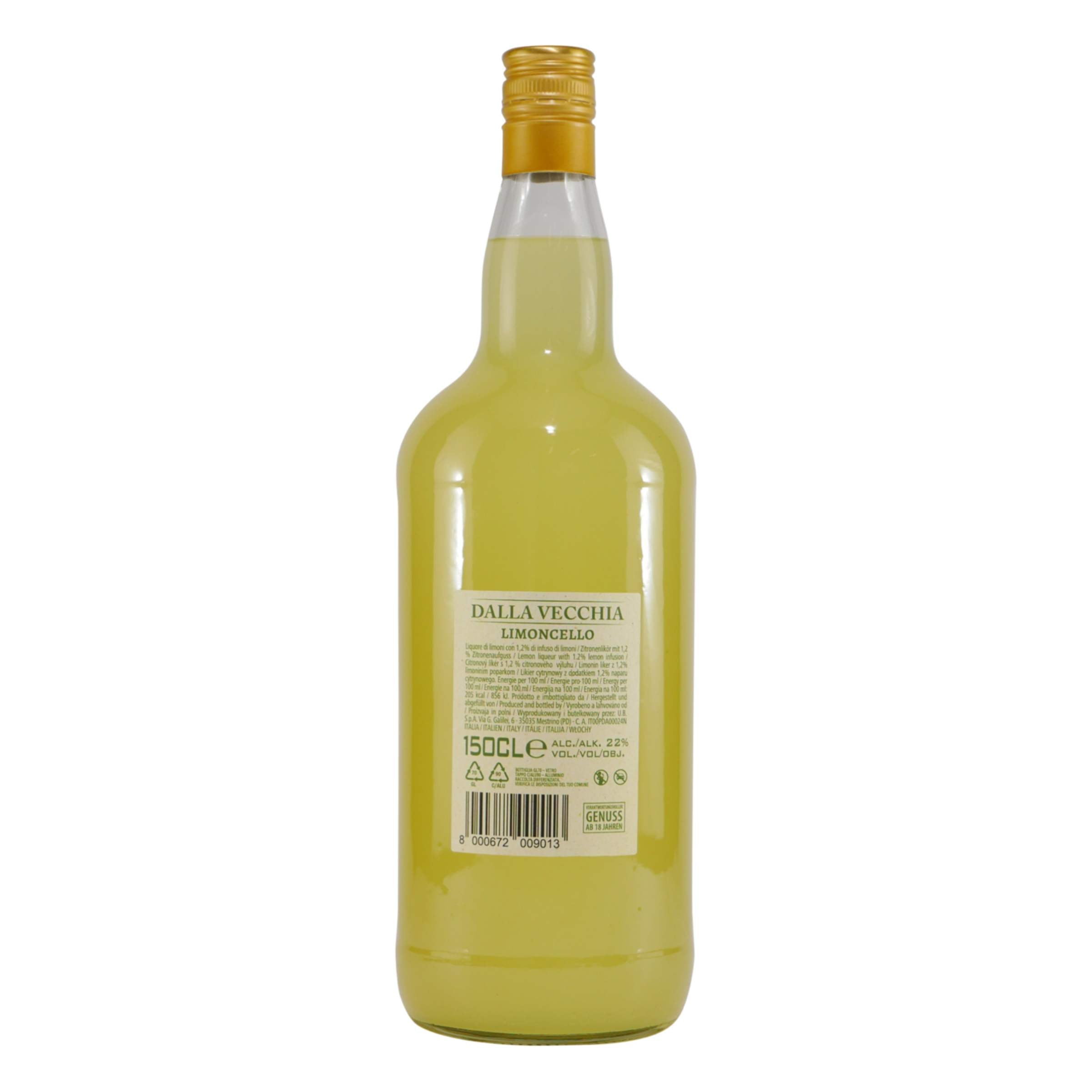 Dalla Vecchia Solimo Limoncello 1,5L