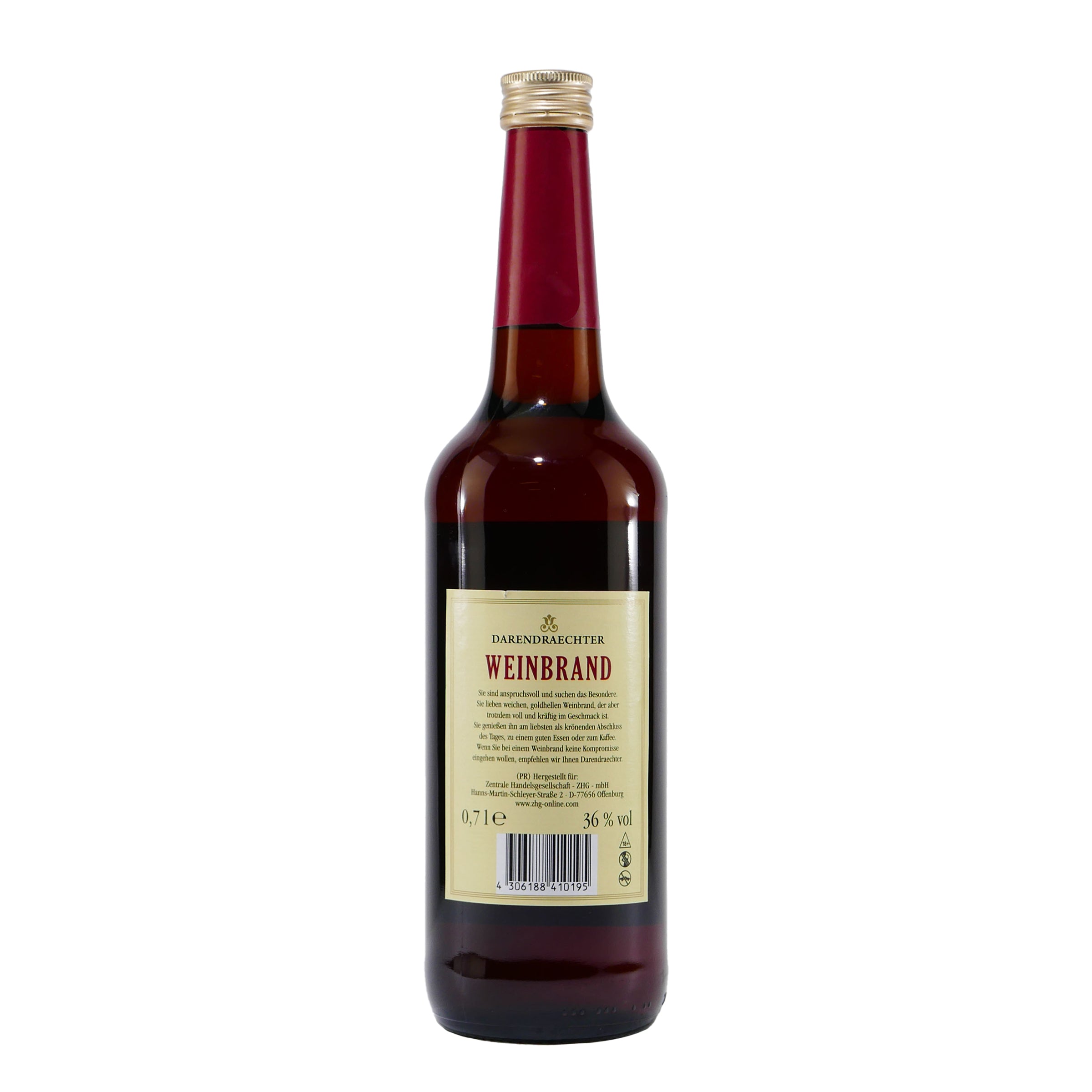 Darendrächter Weinbrand -mild- (6 x 0,7L)