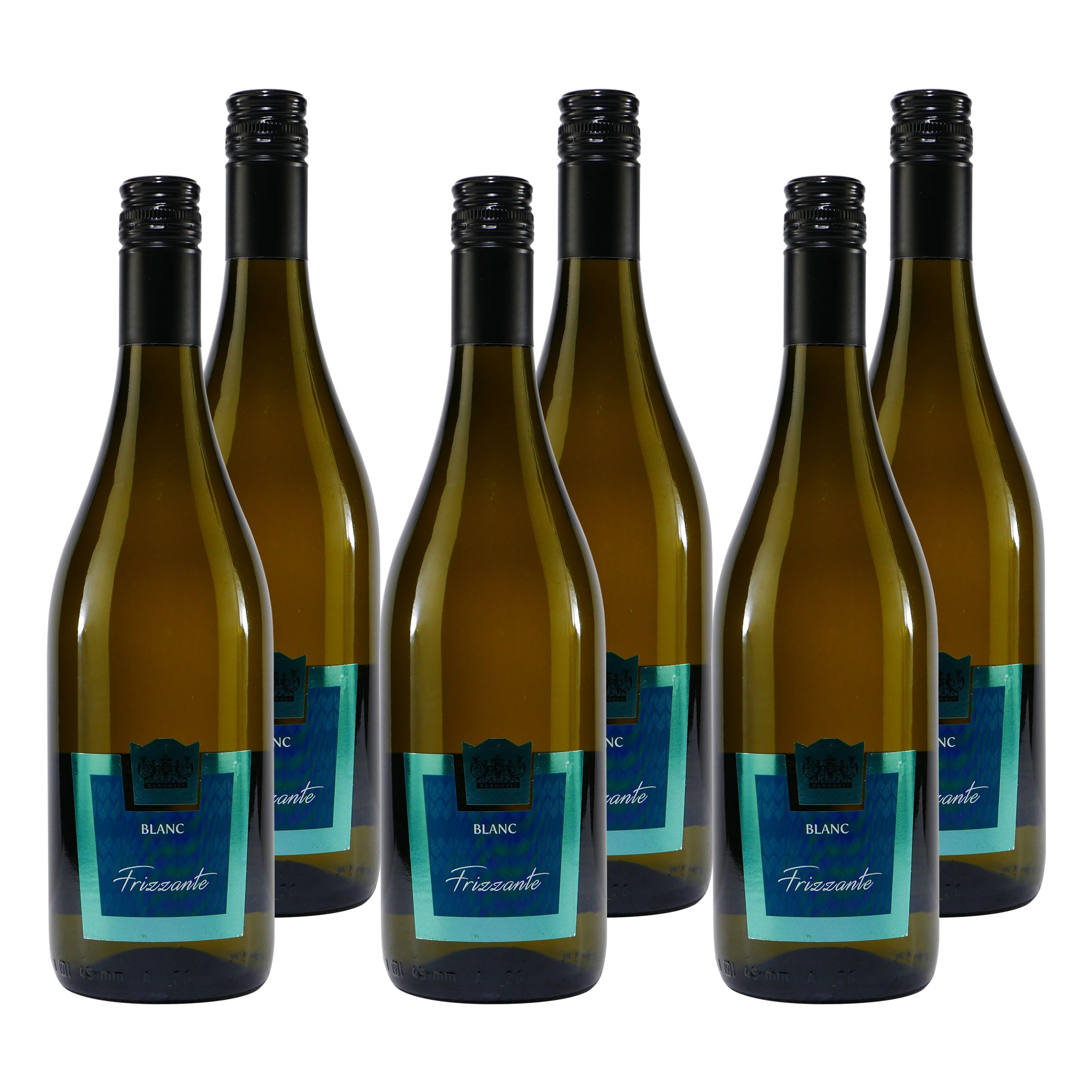 De Angeli Vino Frizzante Bianco Secco -trocken- (6 x 0,75L)