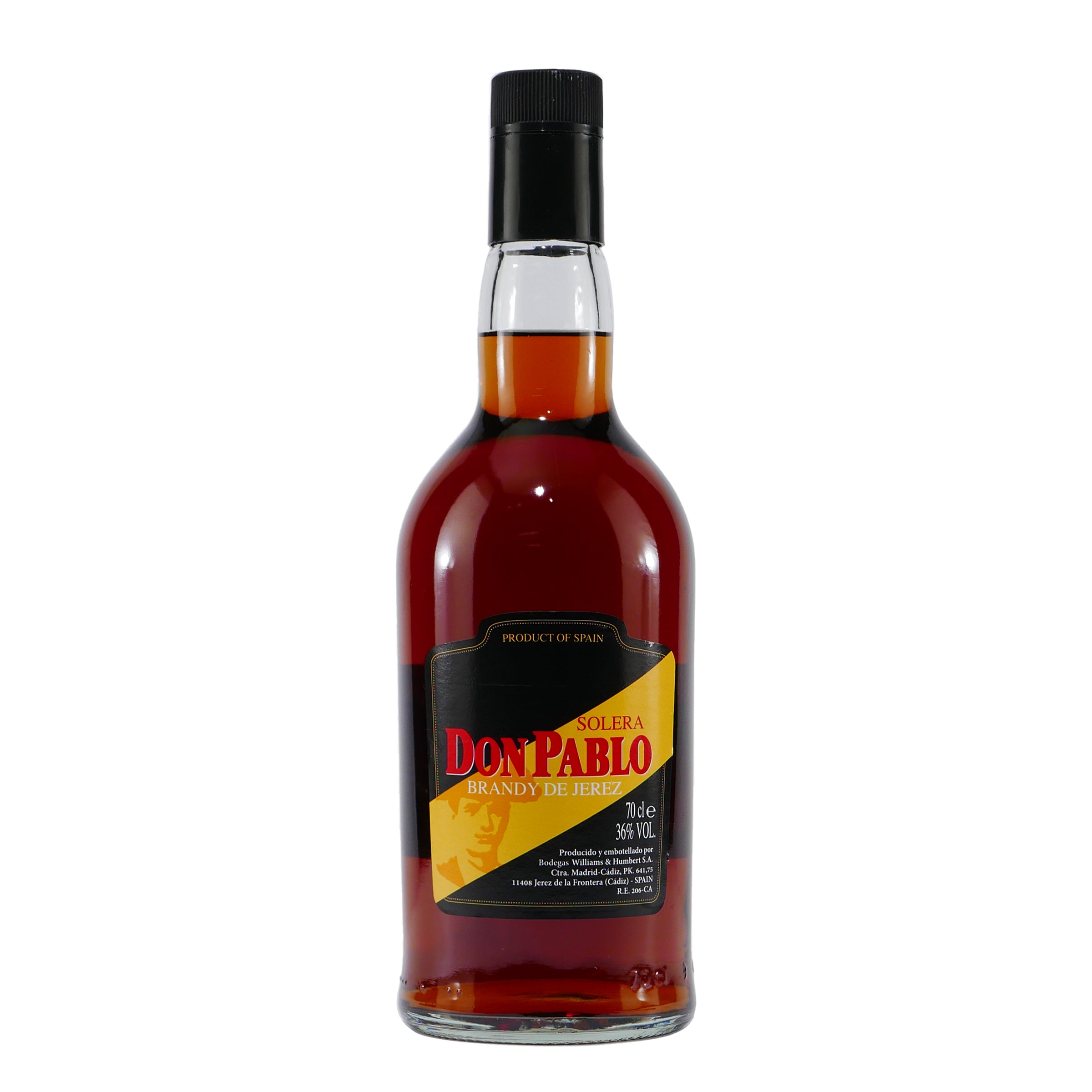 Don Pablo Brandy Solero mit Geschenk-Holzkiste