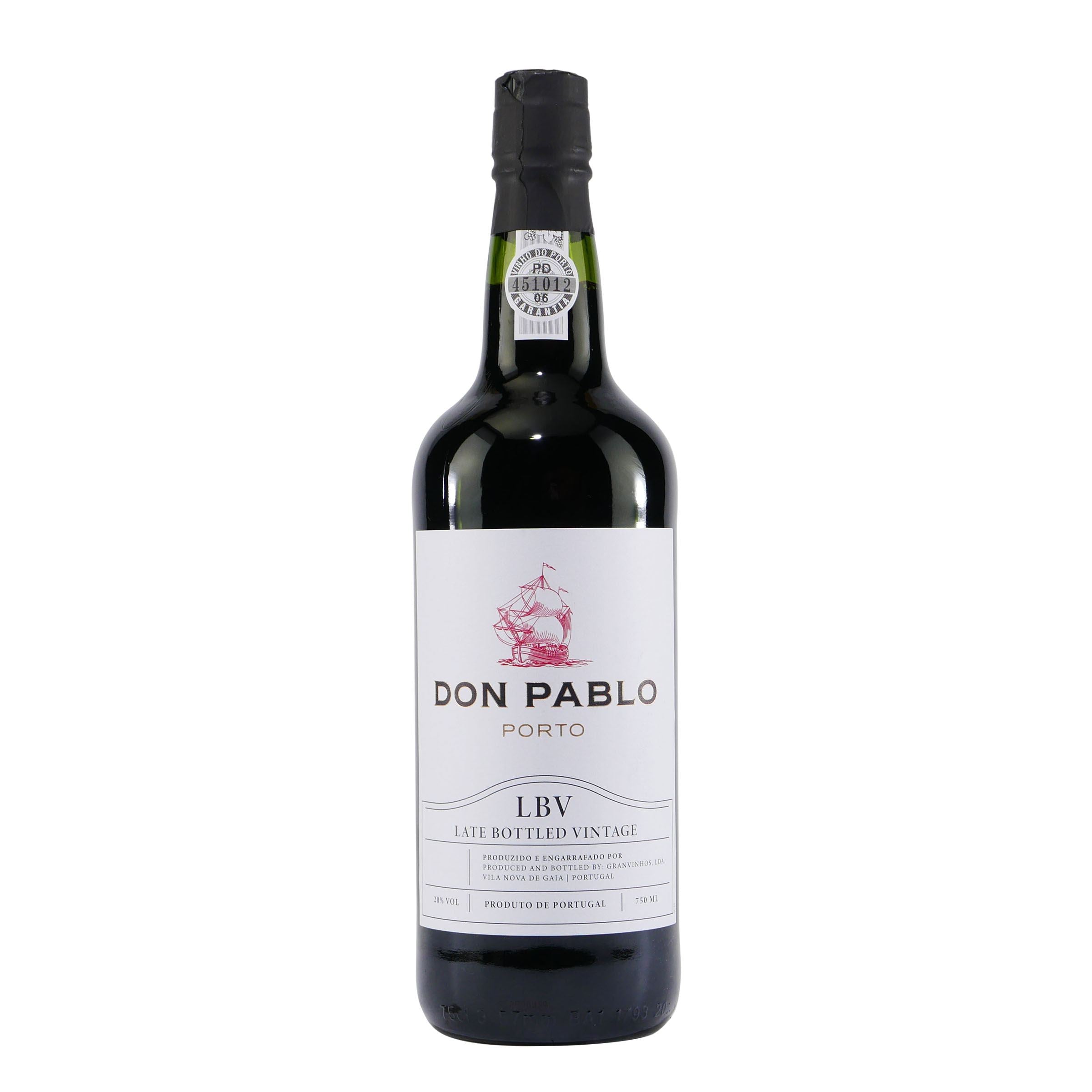 Don Pablo Portwein LBV mit Geschenk-Holzkiste