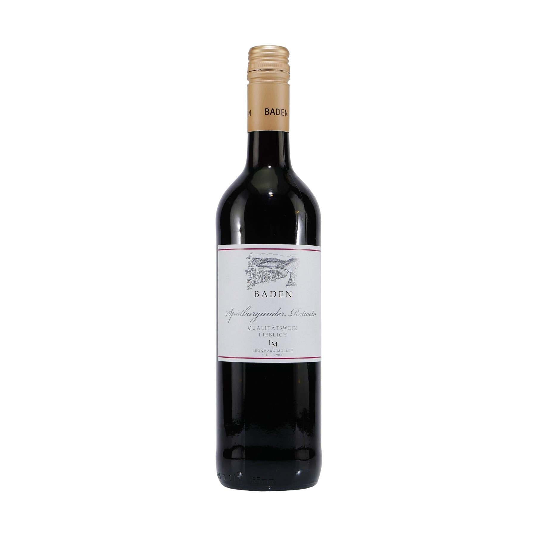 Leonhard Müller Spätburgunder - Rotwein Baden -lieblich-