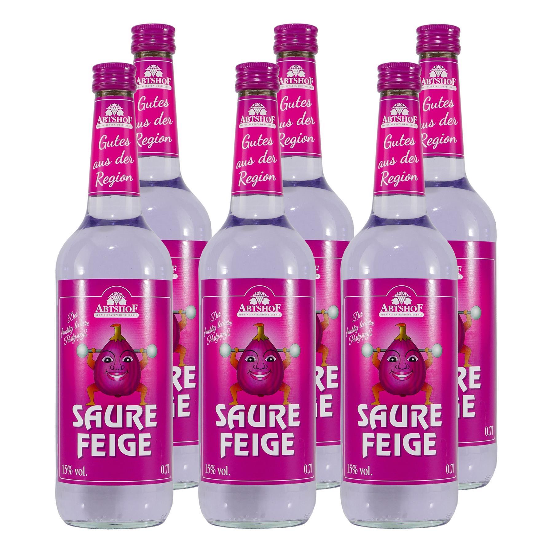 Abtshof Saure Feige-Likör (6 x 0,7)