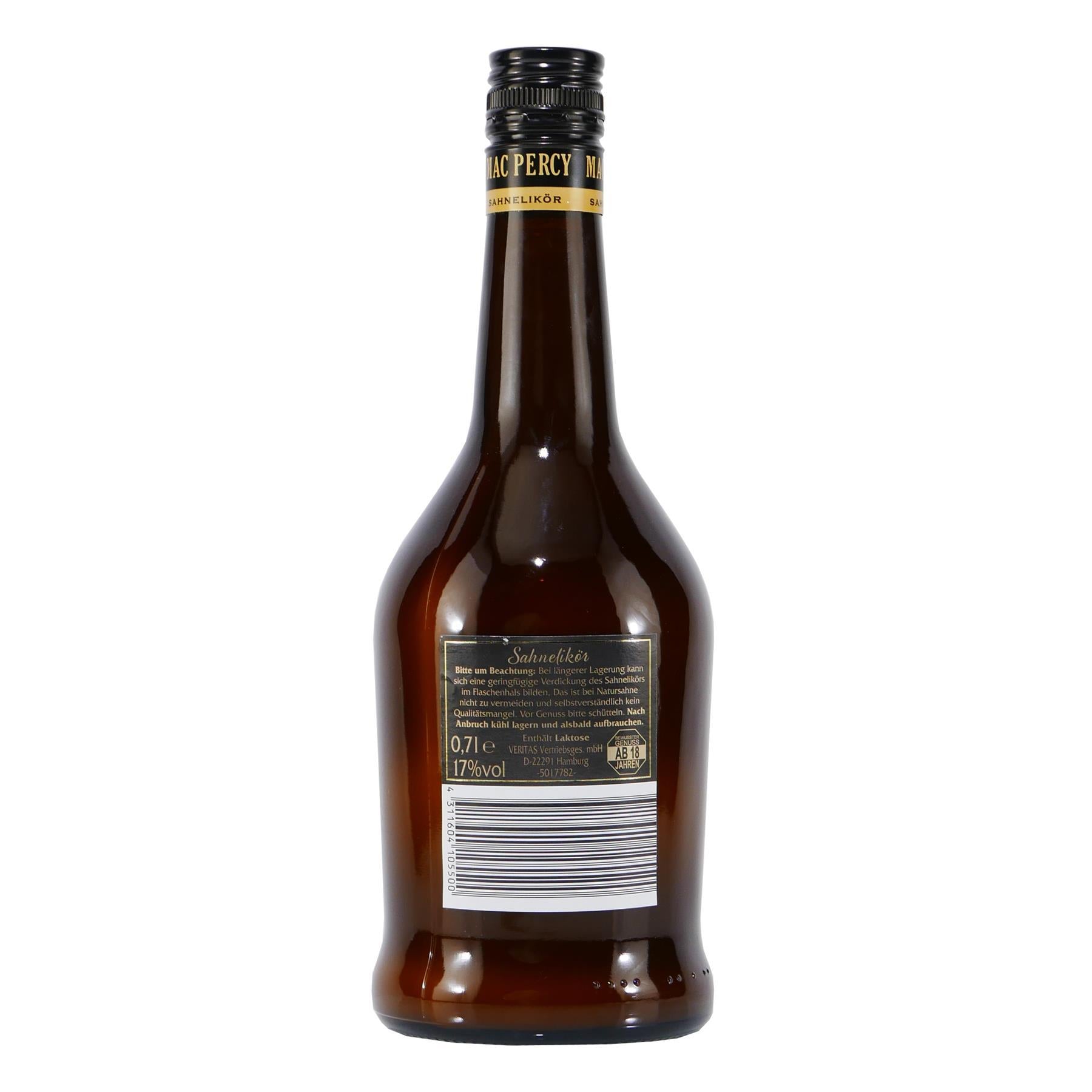 MAC PERCY - Sahnelikör (6 x 0,7L)