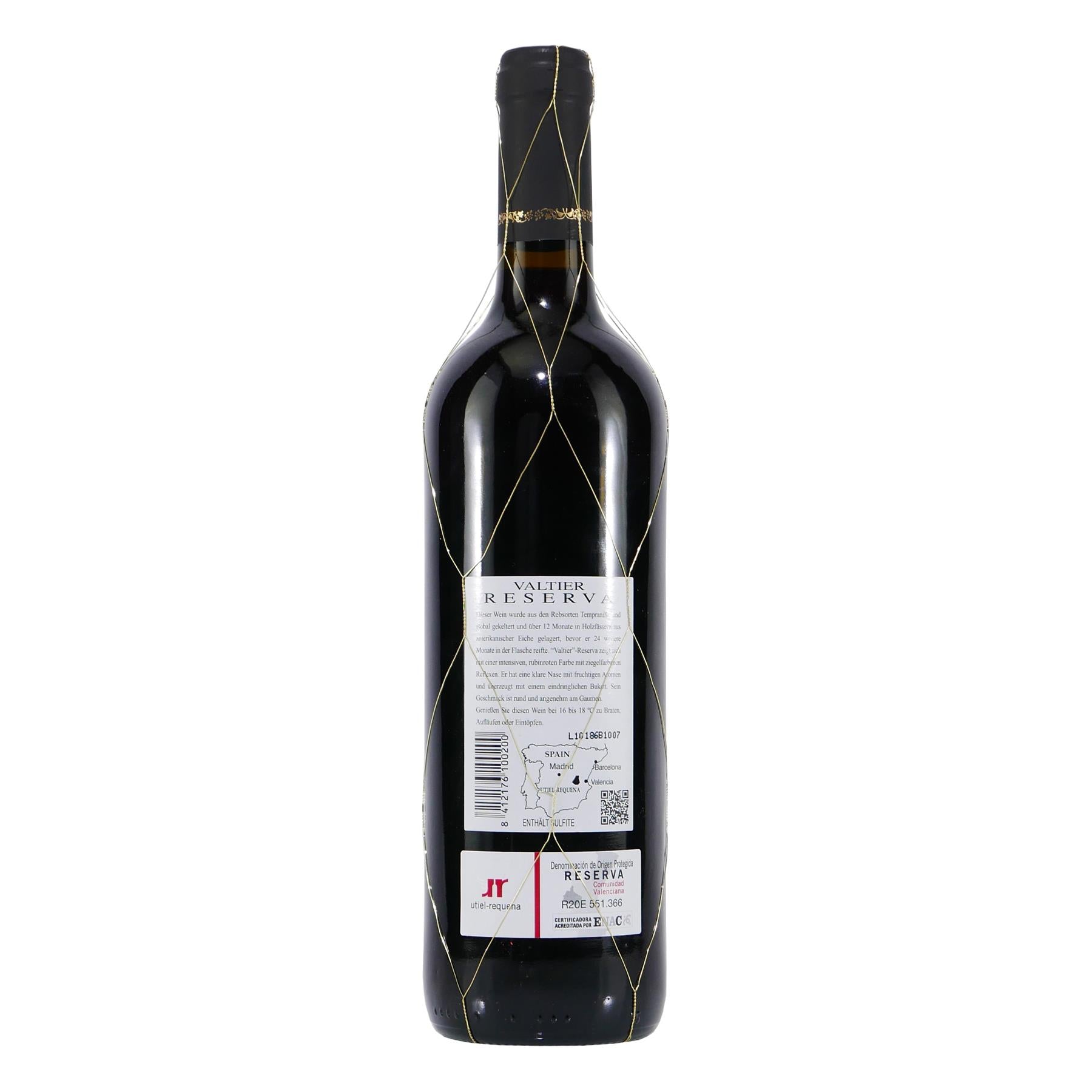 Valtier Reserva D.O. -trocken- Spanien Rotwein (6 x 0,75L)