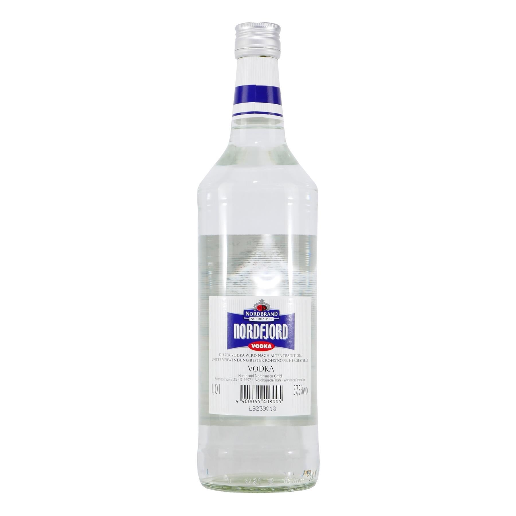 Nordbrand Nordfjord Vodka mit Geschenk-Holzkiste