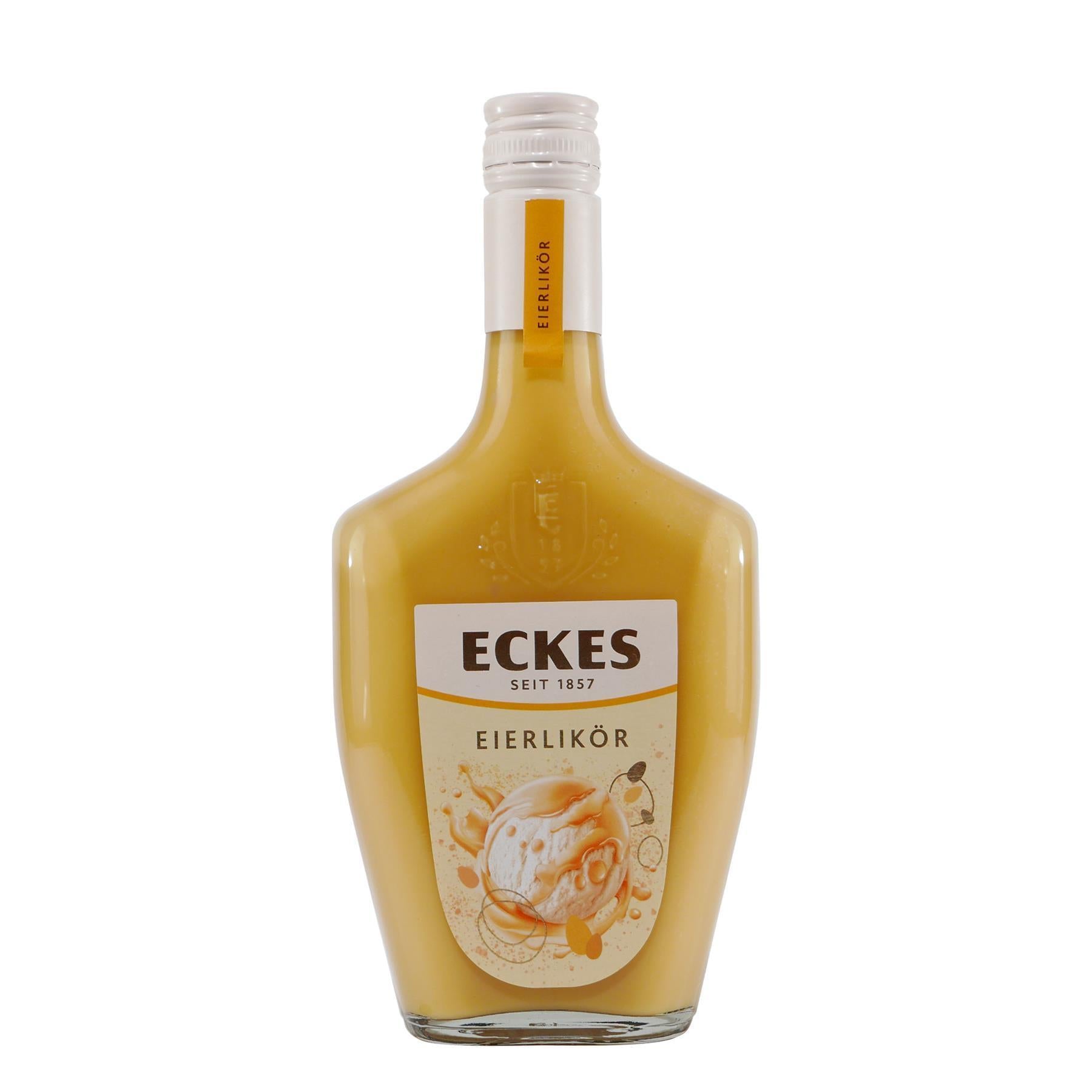 Eckes Edler Eierlikör mit Geschenk-Holzkiste