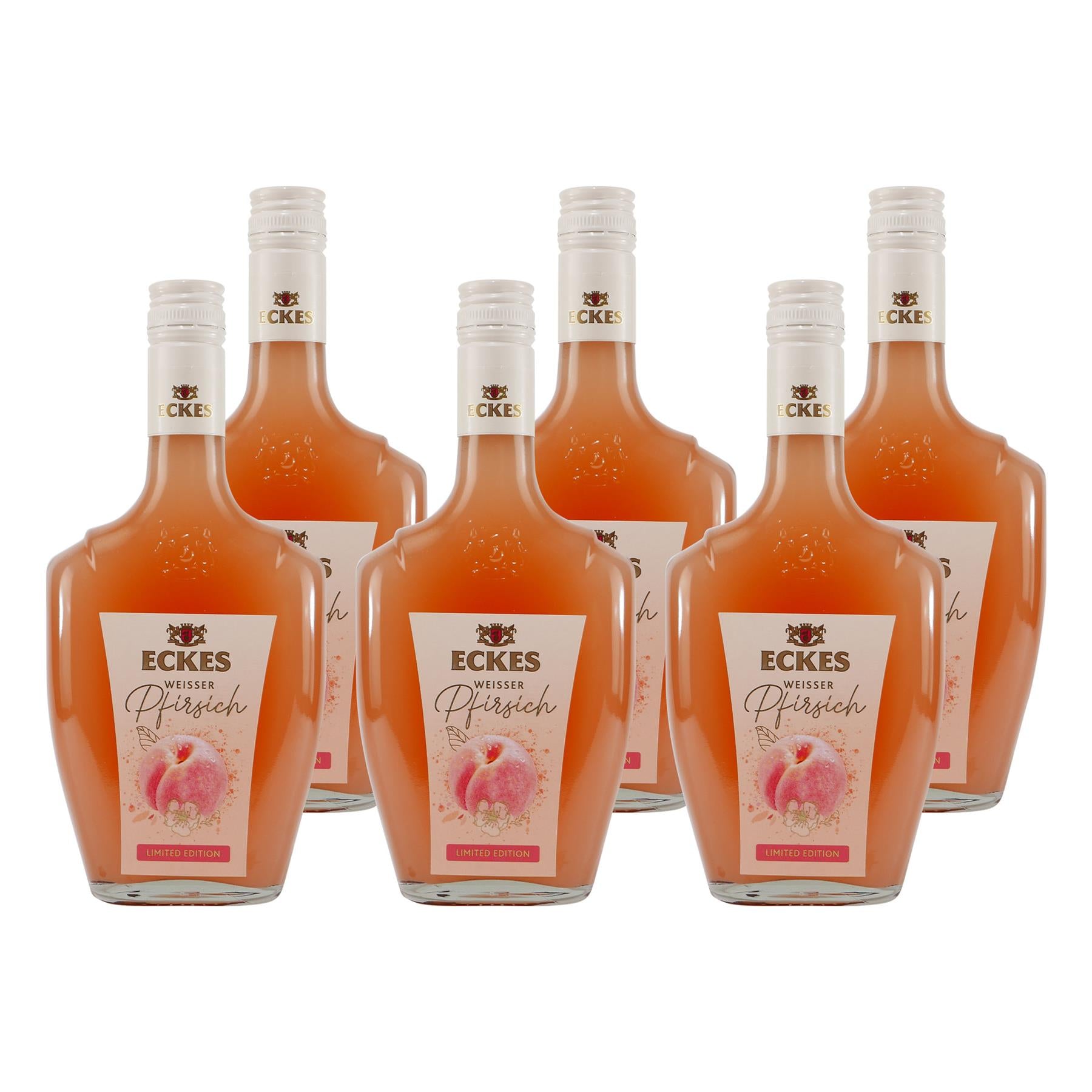 Eckes Weißer Pfirsich Likör (6 x 0,5L)