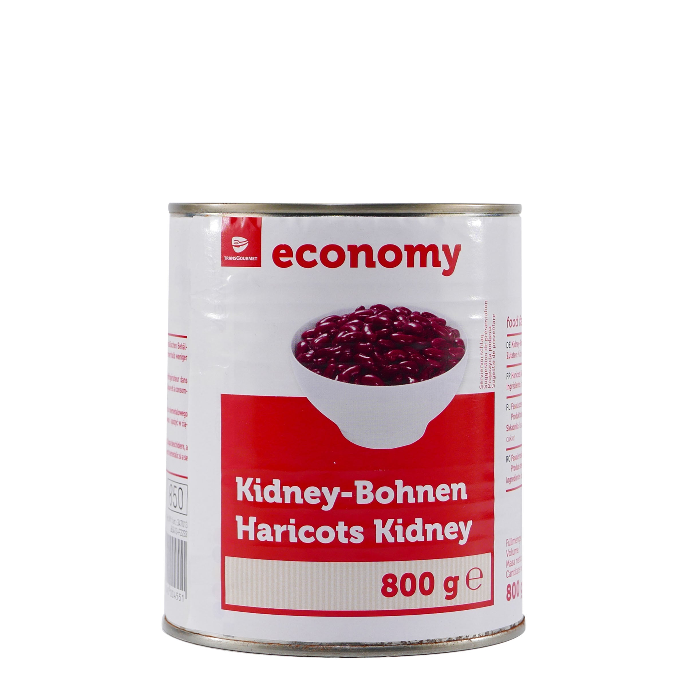 Trans Gourmet Kidney-Bohnen (6 x 800g)
