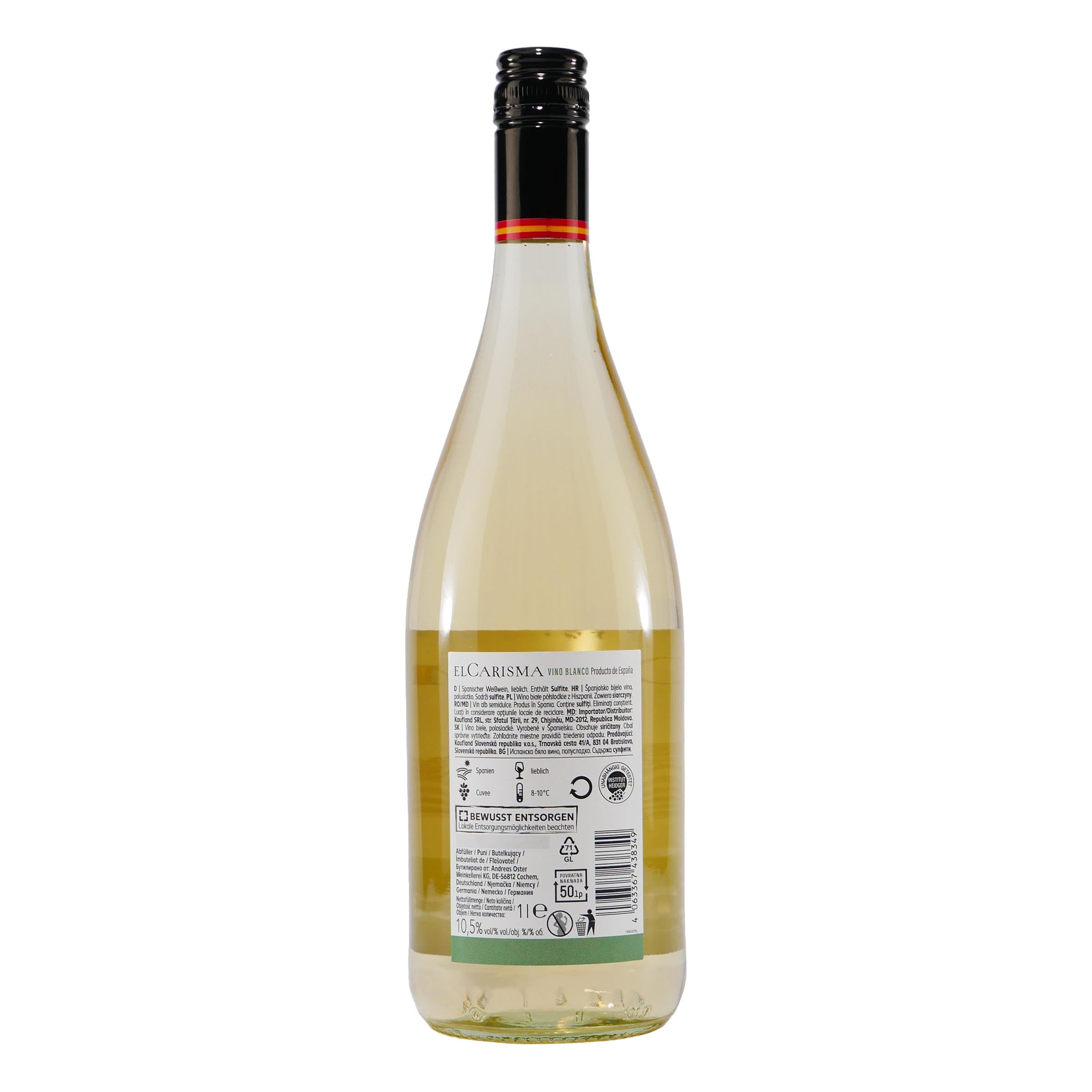 EL Carisma Weißwein -lieblich- (6 x 1,0L)