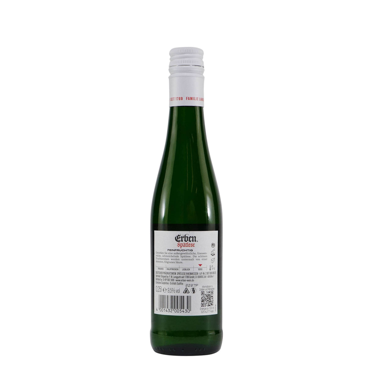 Erben Spätlese Prädikatswein -süß- (12 x 0,25L)