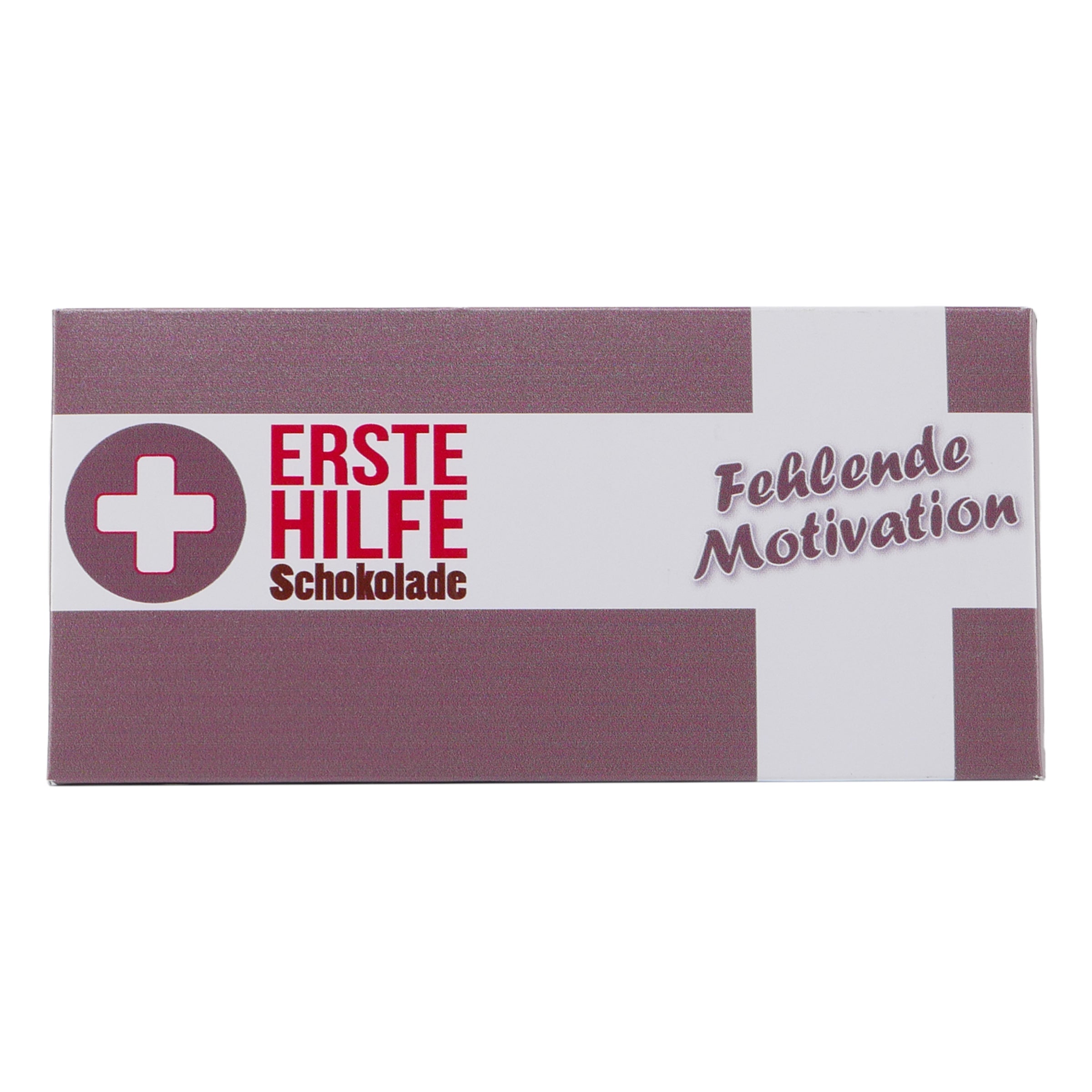 Erste Hilfe Schokolade "Fehlende Motivation"