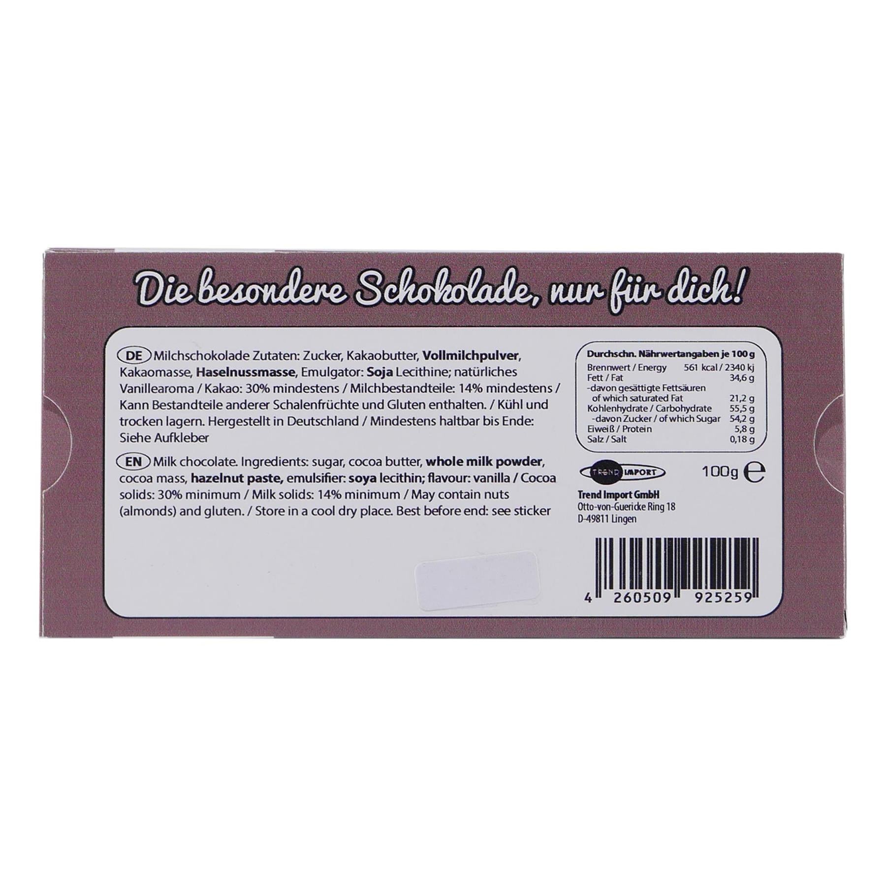 Erste Hilfe Schokolade "Fehlende Motivation"