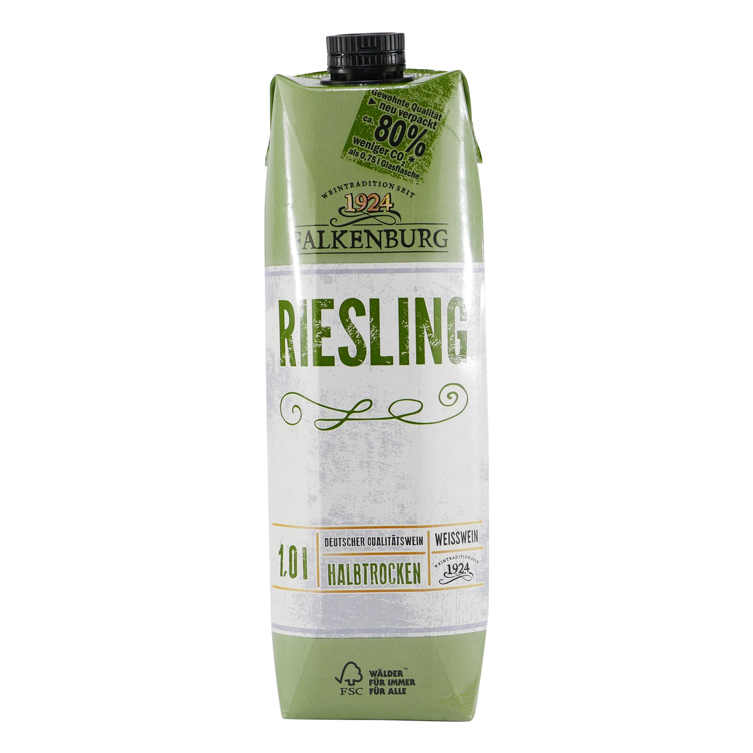 Falkenburg Riesling -halbtrocken- (6 x 1,0L)