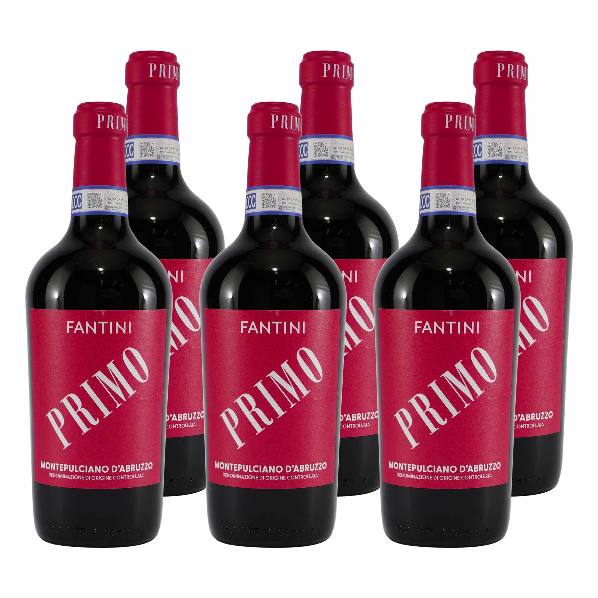 Fantini Montepulciano d´Abruzzo DOC -trocken- (6 x 0,75L)