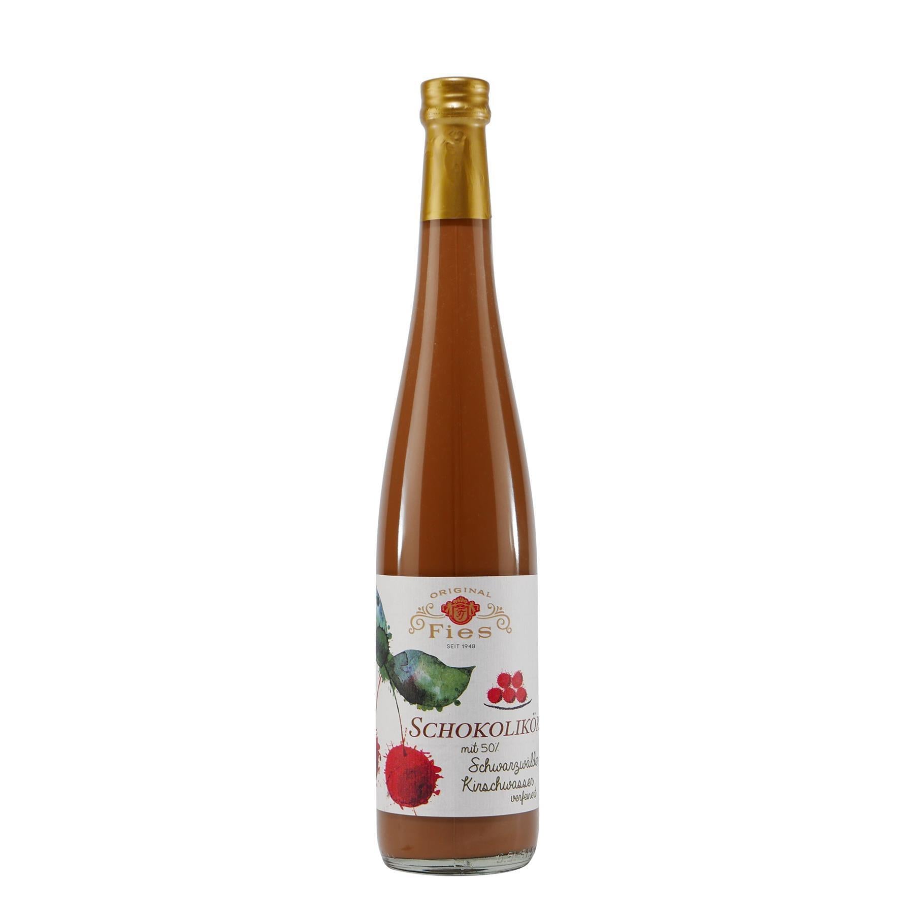 Fies Schokolikör mit Kirschwasser