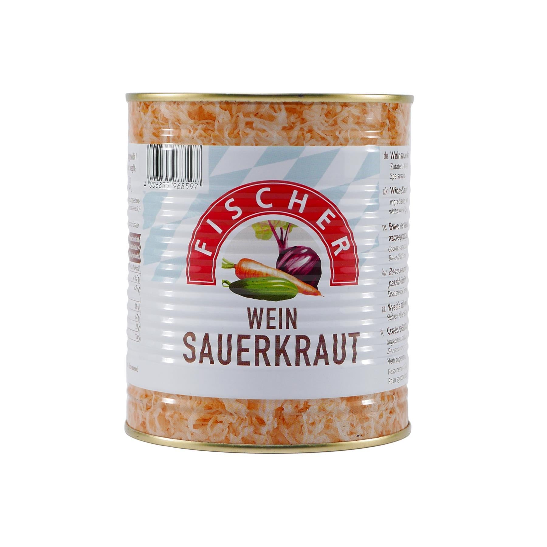 Fischer Weinsauerkraut (12 x 810g)