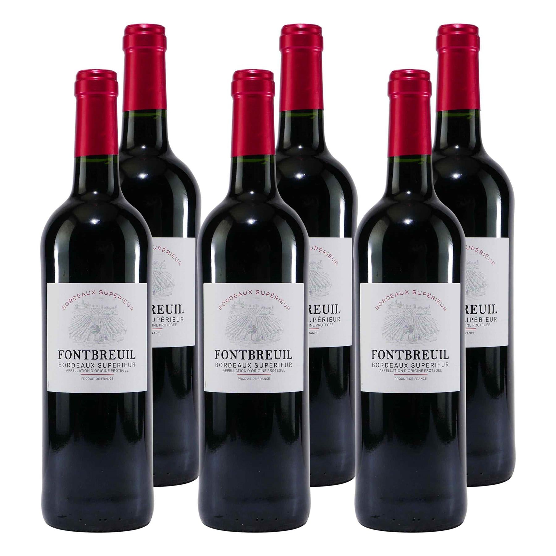 Fontbreuil Bordeaux Superieur AOP -trocken- (6 x 0,75L)