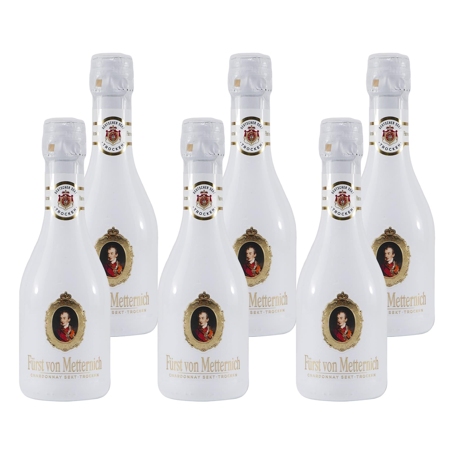 Fürst von Metternich Chardonnay Sekt -trocken- (12 x 0,2L)
