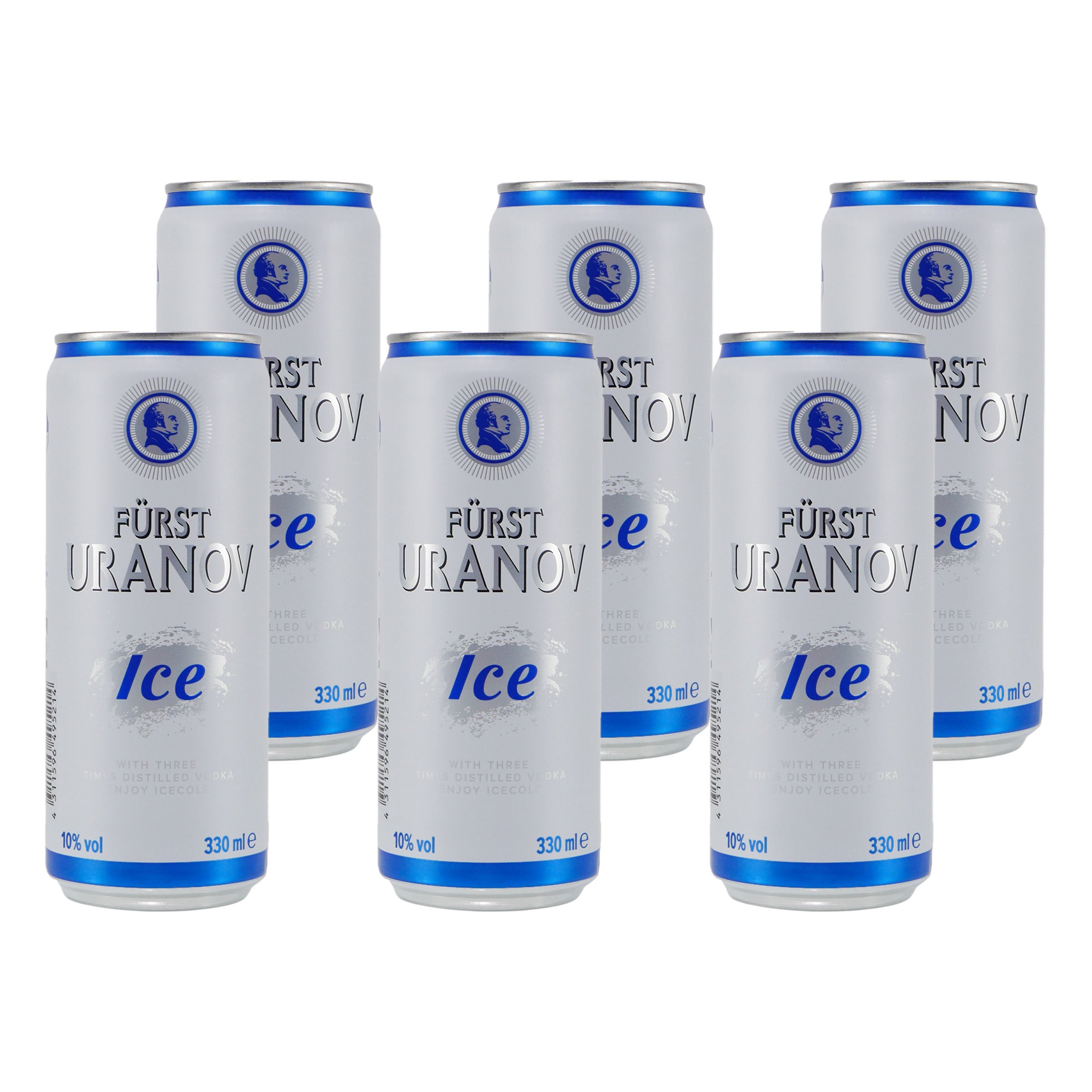 Fürst Uranov ICE Vodka (12 x 0,33L)