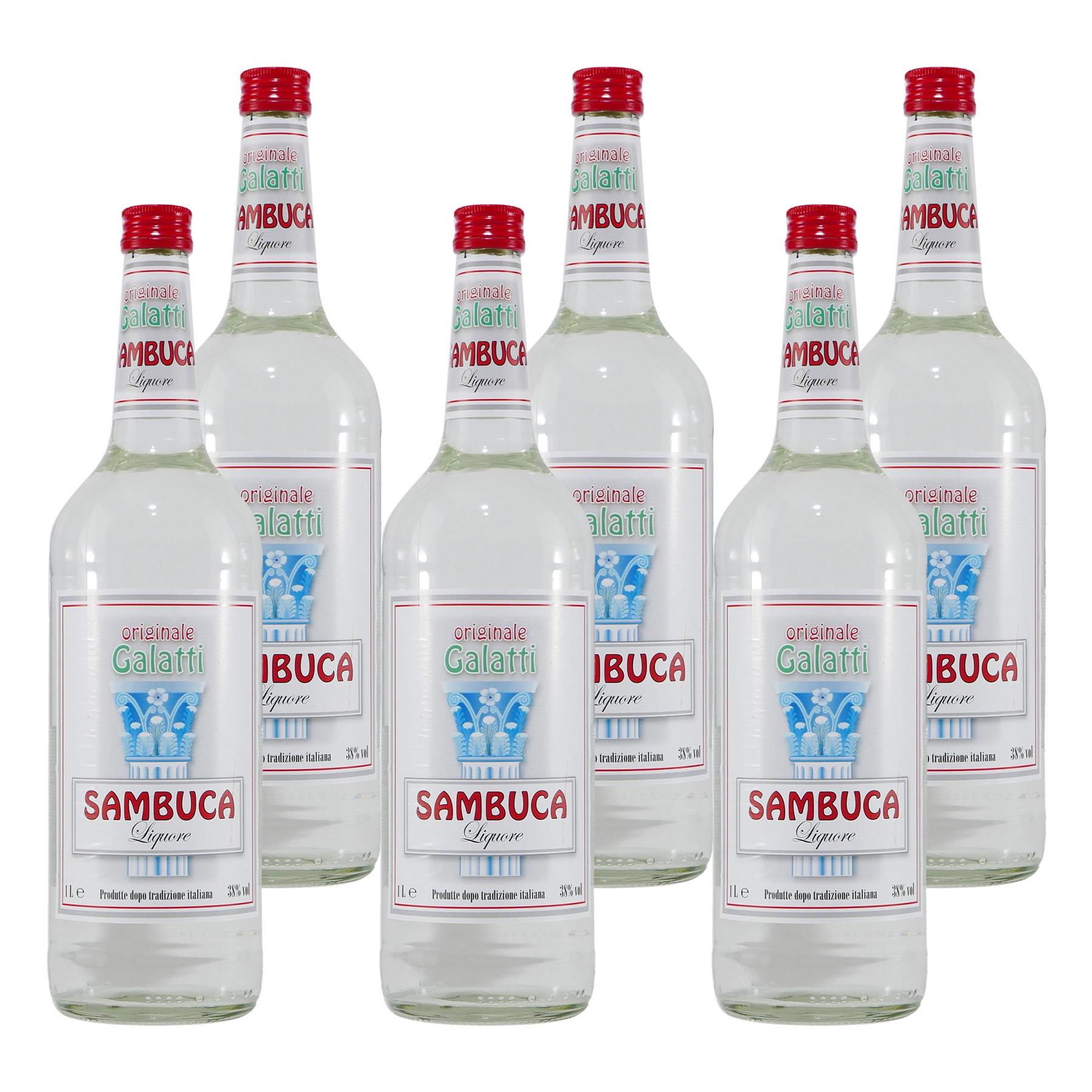 Galatti Sambuca Anislikör  (6 x 1,0L)