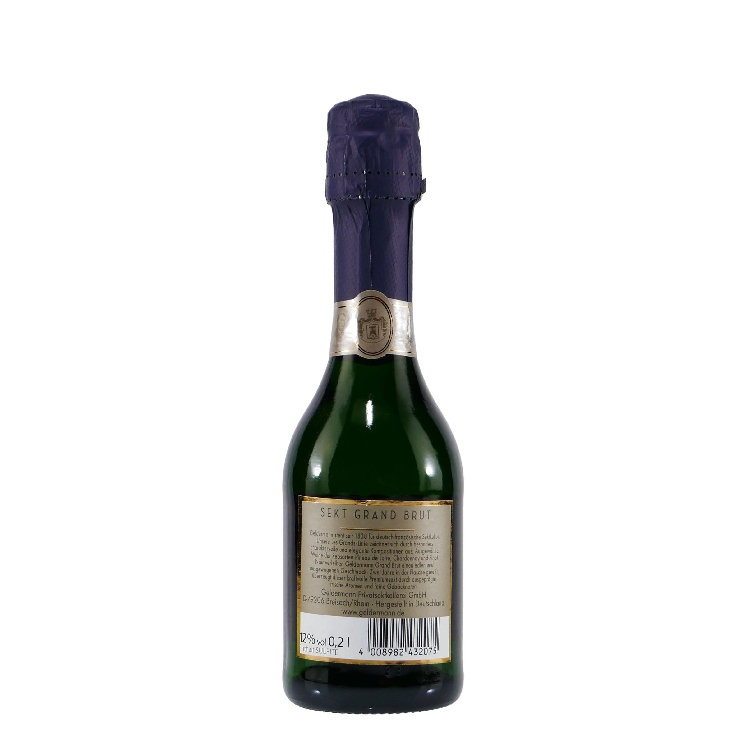 Geldermann Sekt Grand Brut Flaschengärung (12 x 0,2L)