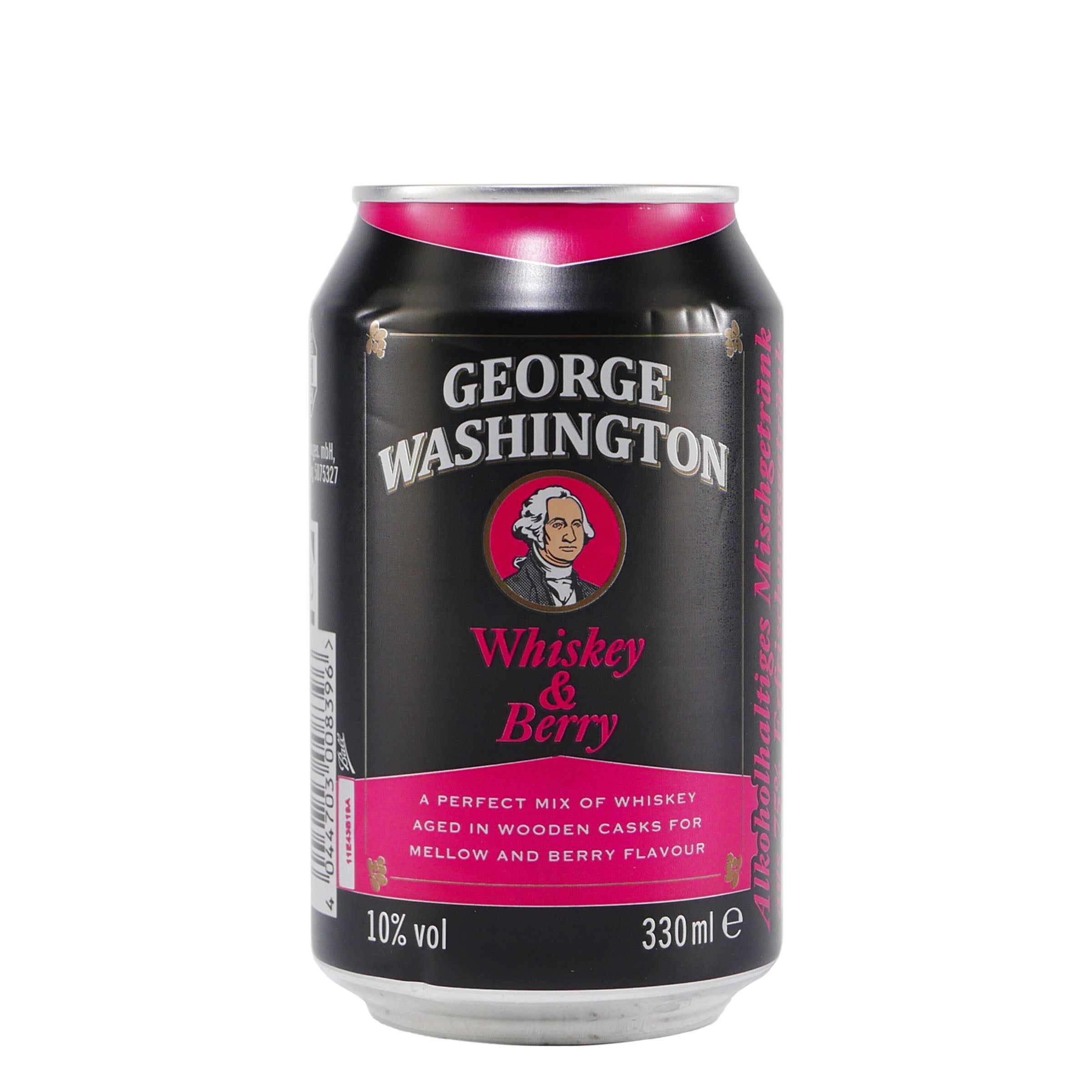 George Washington Whiskey & Berry (12 x 0,33L)