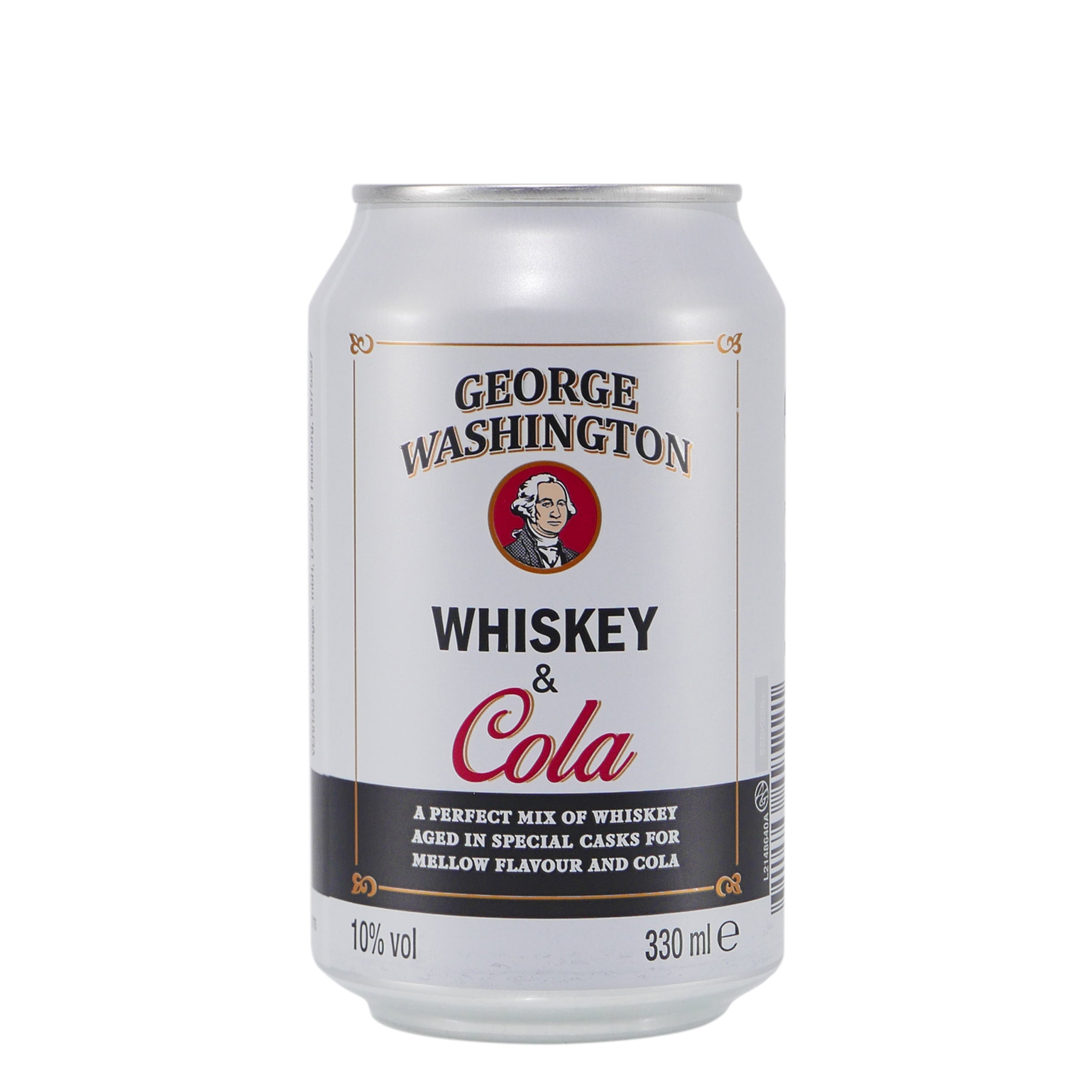 George Washington Whiskey & Cola (12 x 0,33L)