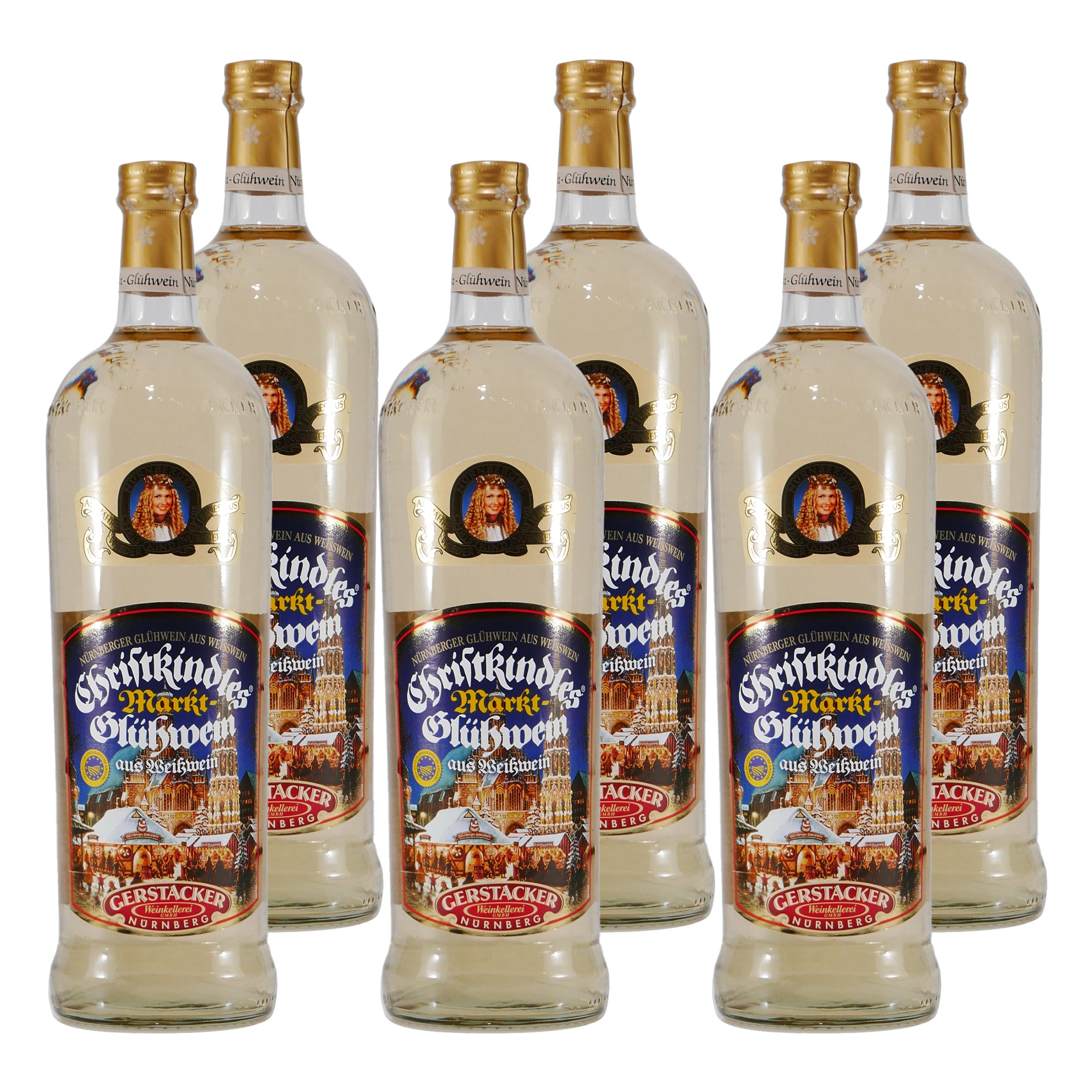 Gerstacker Christkindles Glühwein Weiß (6 x 1,0L)