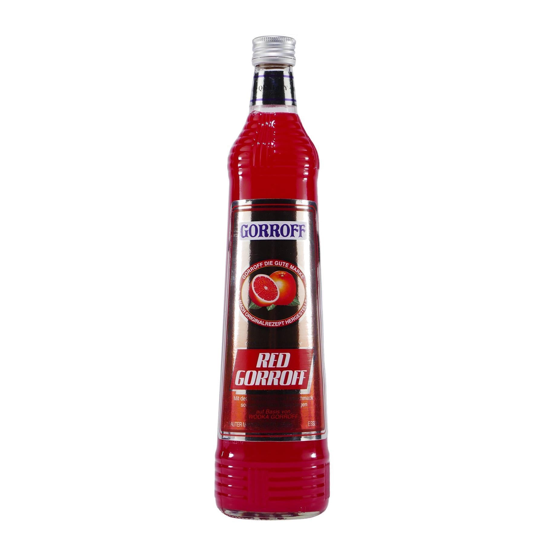 Gorroff Red Likör mit Wodka (6 x 0,7L)