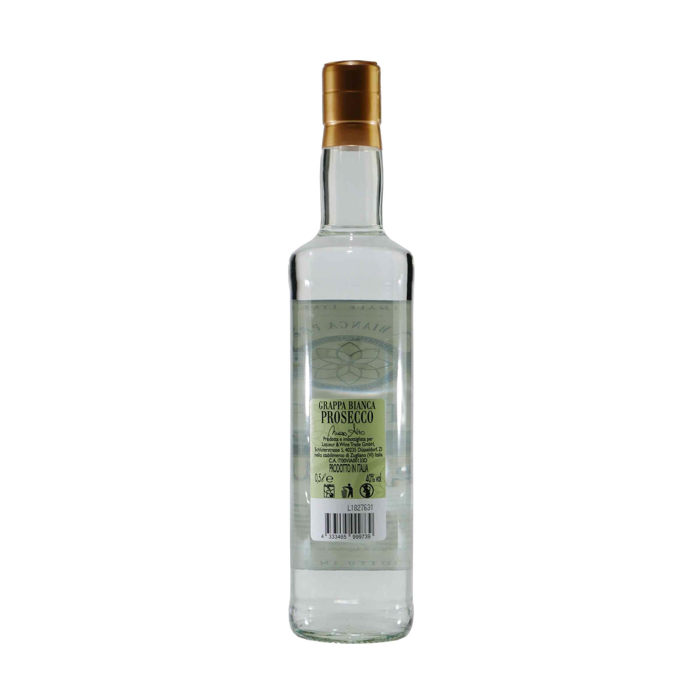 Maso Alto Grappa Prosecco mit Geschenk-Holzkiste