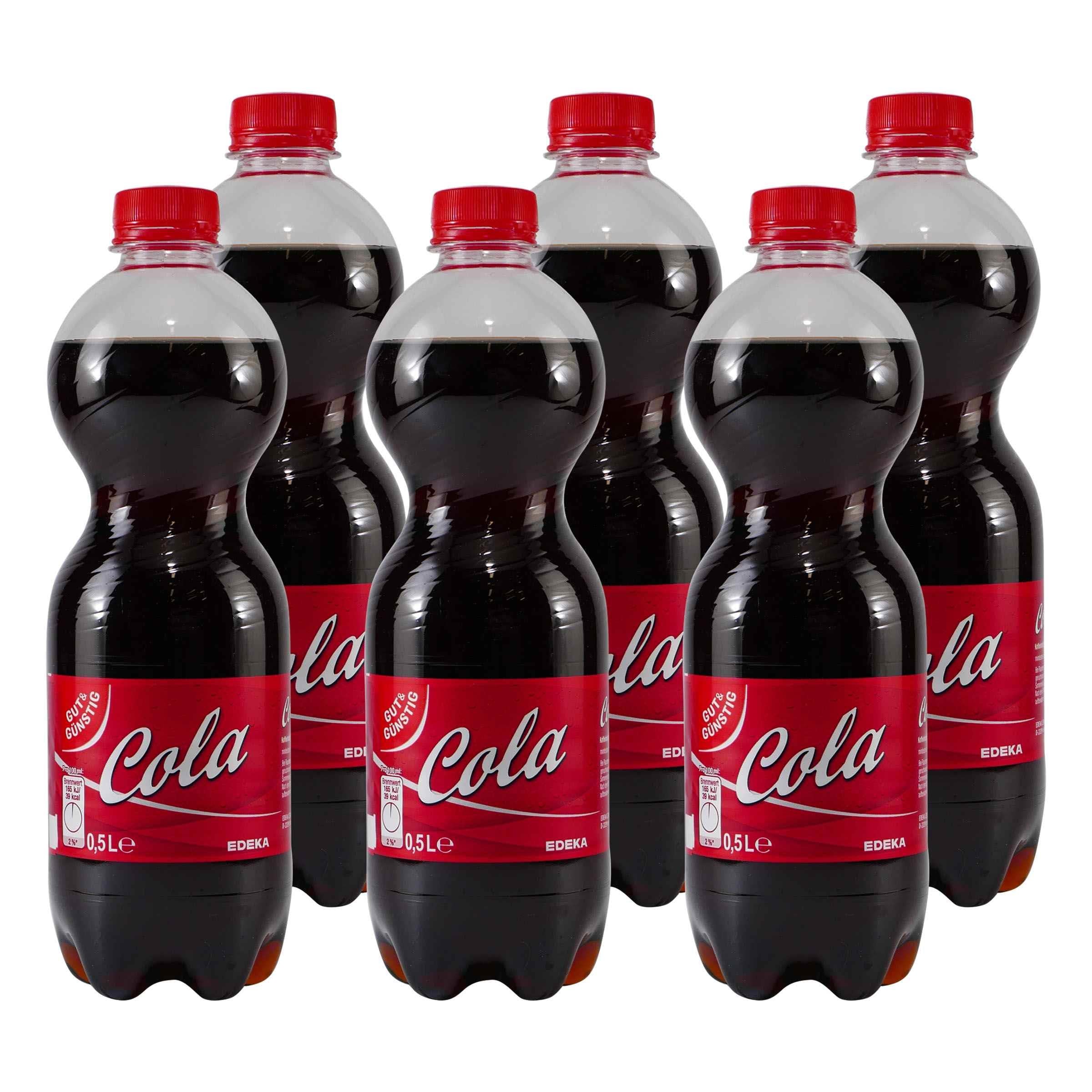 Gut & Günstig Cola (9 x 0,5L) EINWEG