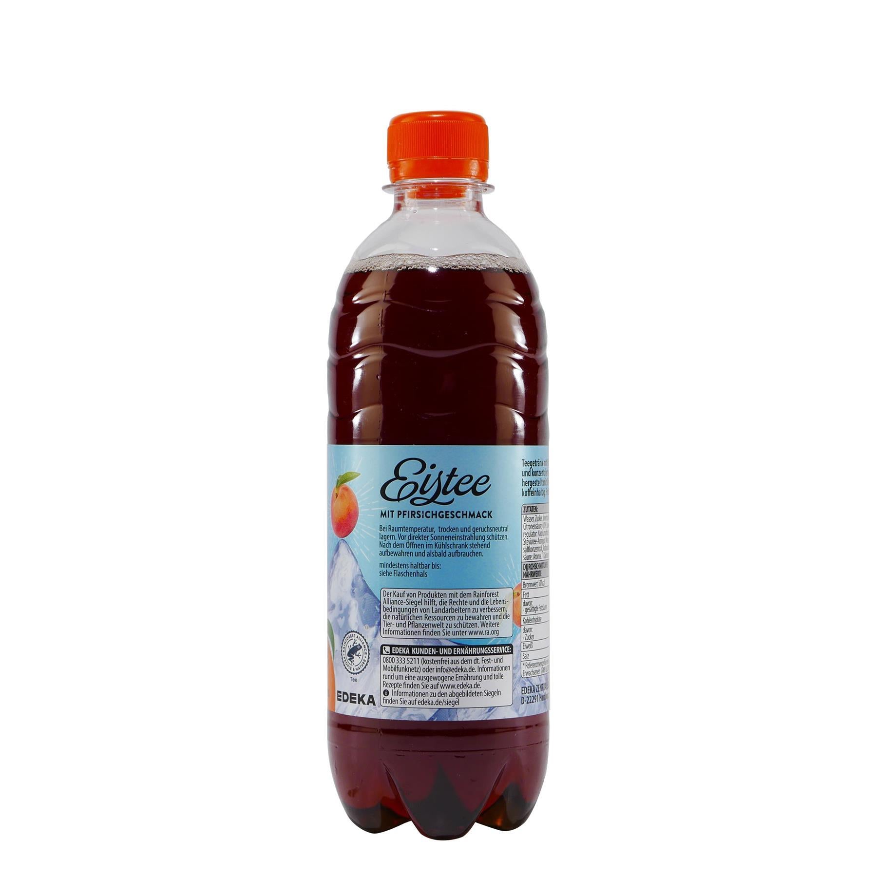 Gut & Günstig Eistee Pfirsich (6 x 0,5L)