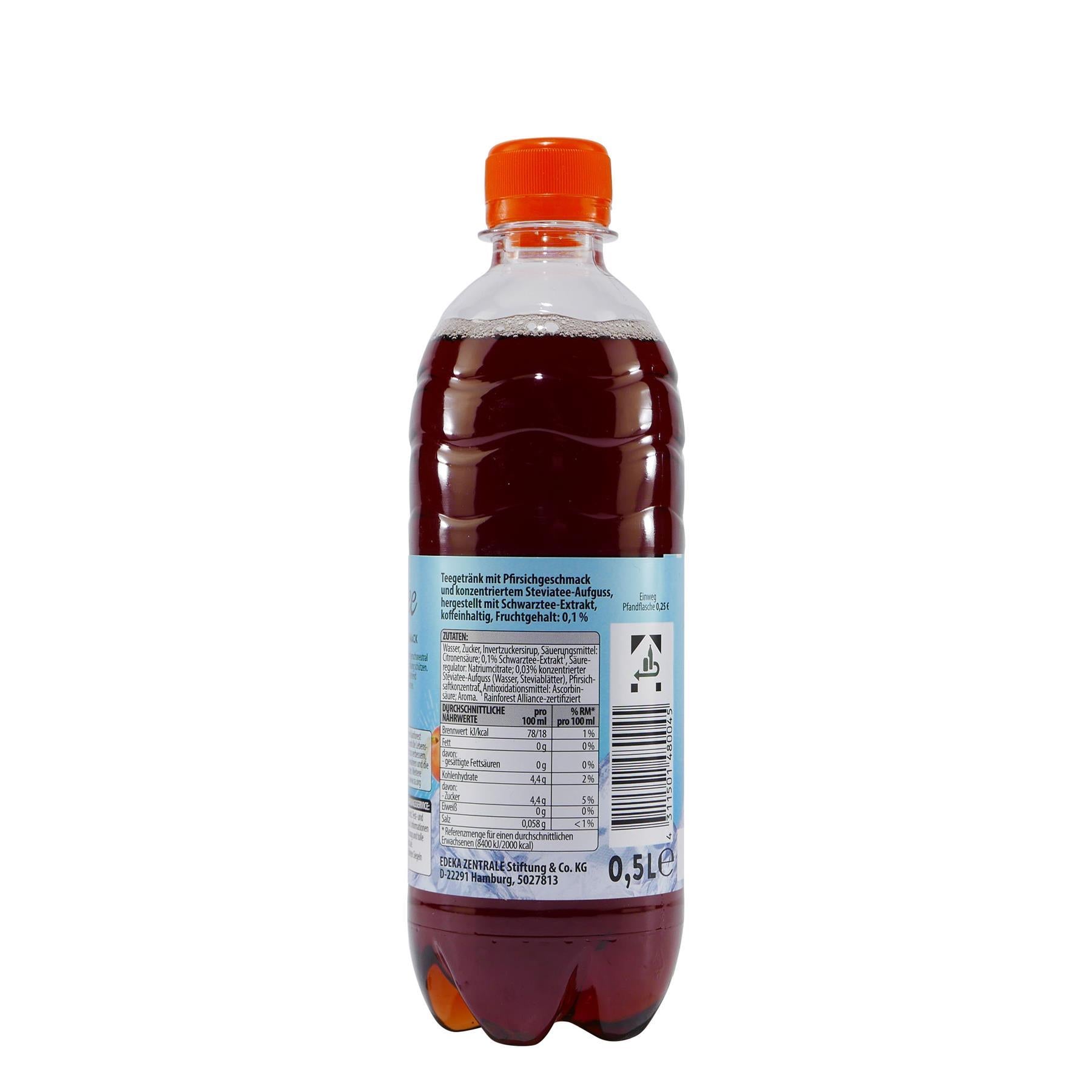 Gut & Günstig Eistee Pfirsich (6 x 0,5L)
