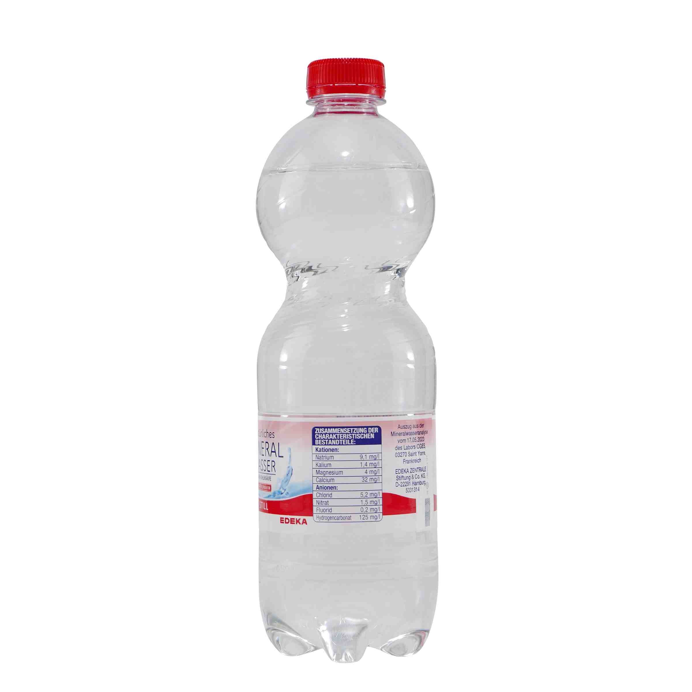 Gut & Günstig Mineralwasser -Still- (9 x 0,5L)