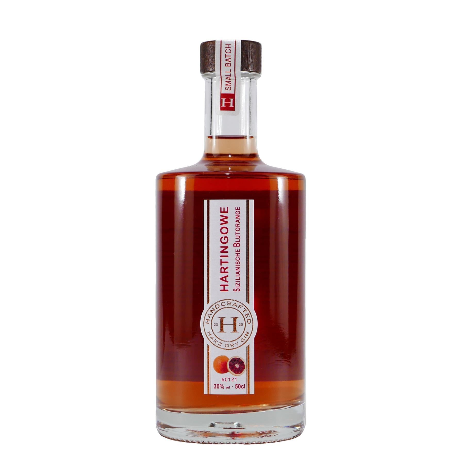 Hartingowe Sizilianische Blutorange Gin-Likör mit Geschenk-HK