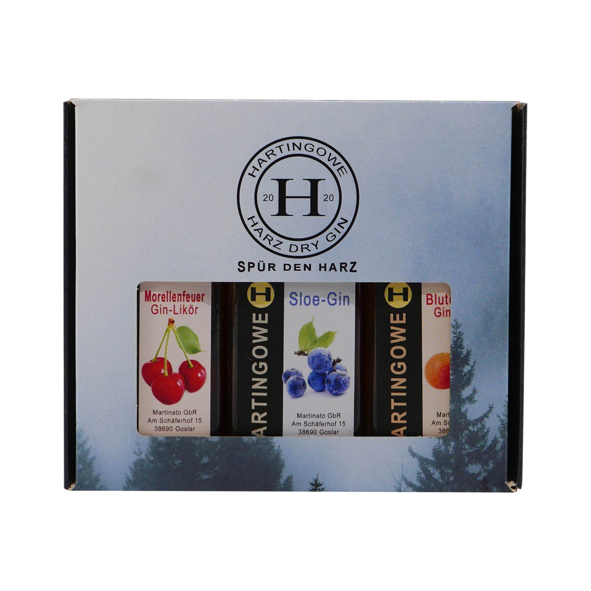 Hartingowe Gin-Likör Probierpaket (3 x 0,02L)