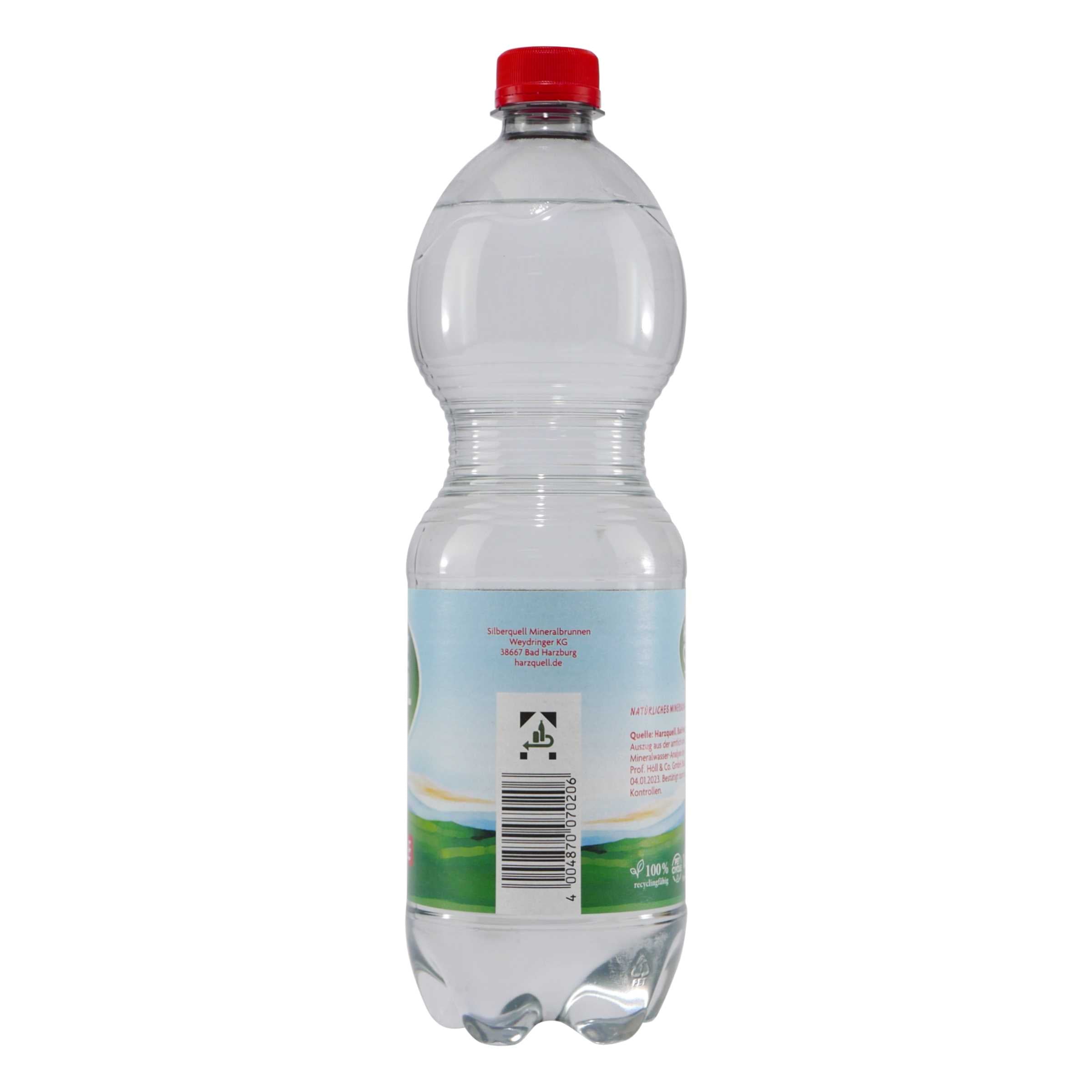 Harzquell Mineralwasser -Naturelle- (12 x 1,0L)